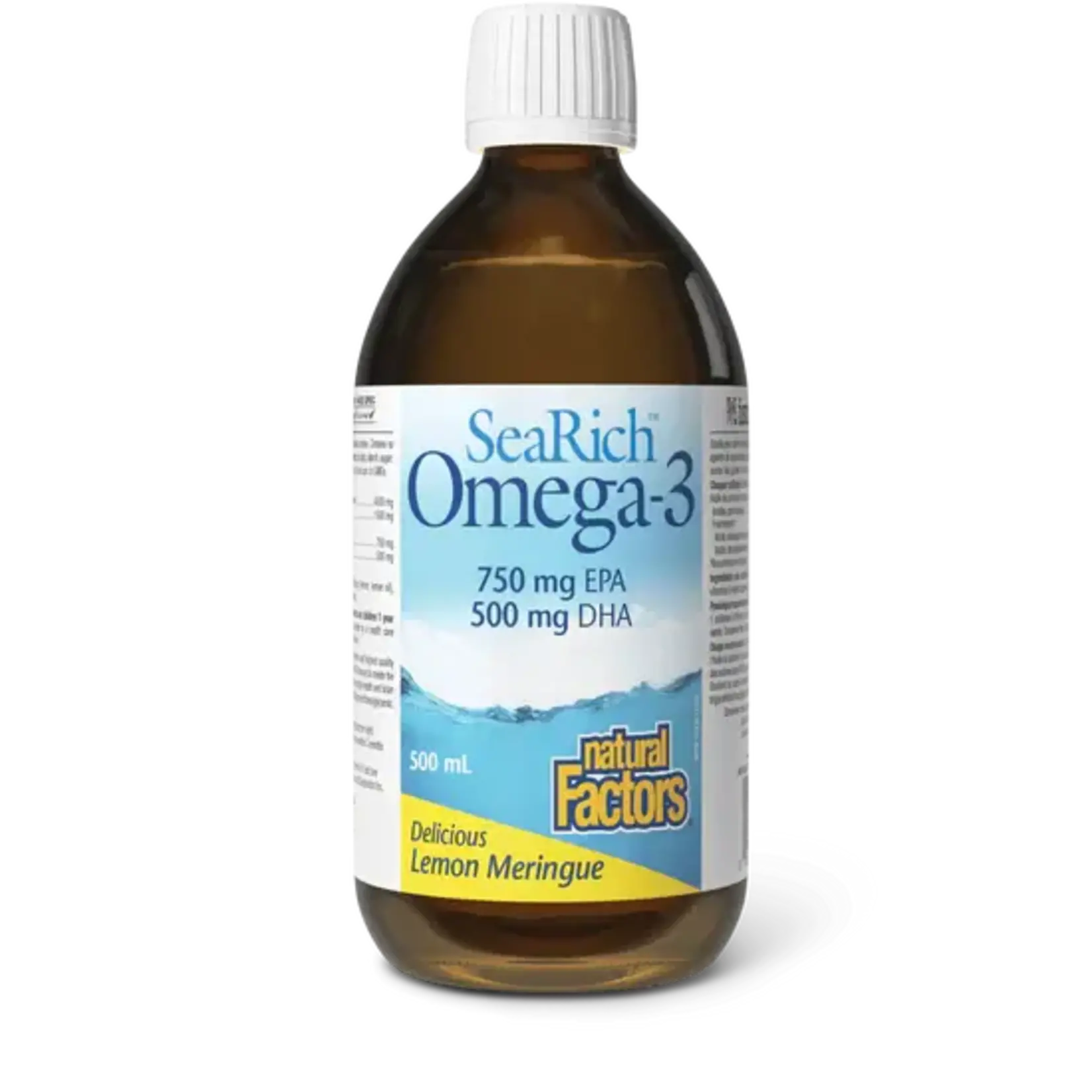NATURAL FACTORS NATURAL FACTORS SEA RICH OMEGA-3 LEMON MERIGUE 500ML