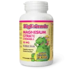 NATURAL FACTORS NATURAL FACTORS BIG FRIENDS MAG CITRATE (BUBBLE GUM) 50MG CHEW