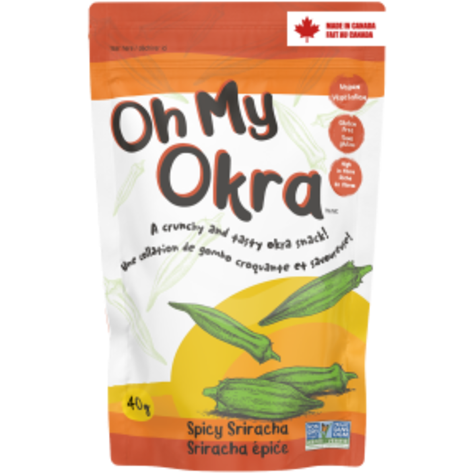 OH MY OKRA OH MY OKRA SPICY SRIRACHA 40G