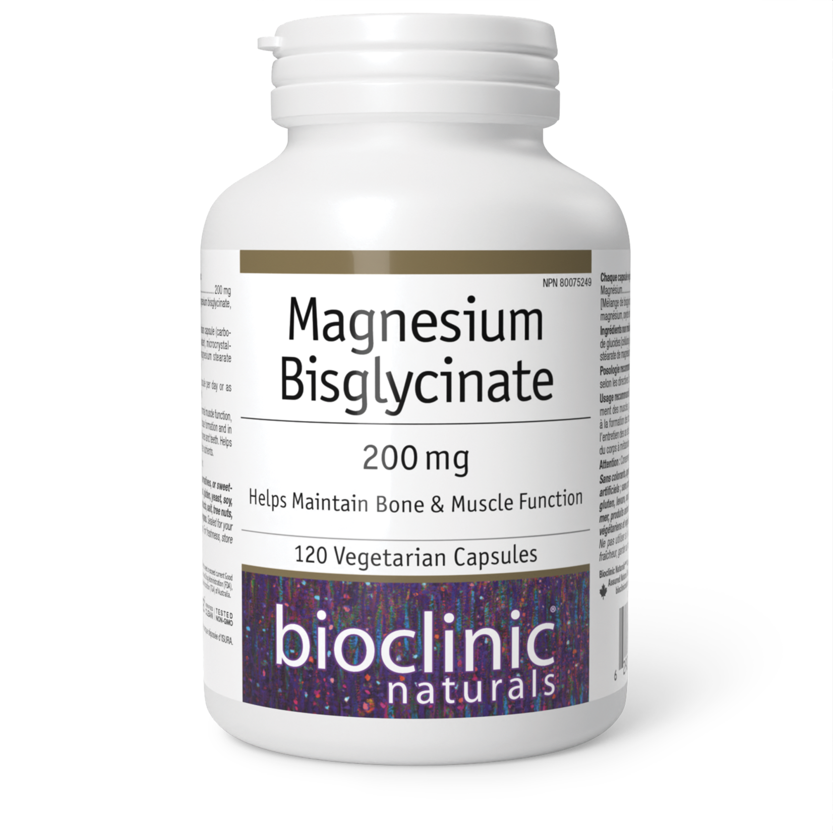 BIO CLINIC BIO CLINIC MAGNESIUM BISGLYCINATE 200MG 120VCAP