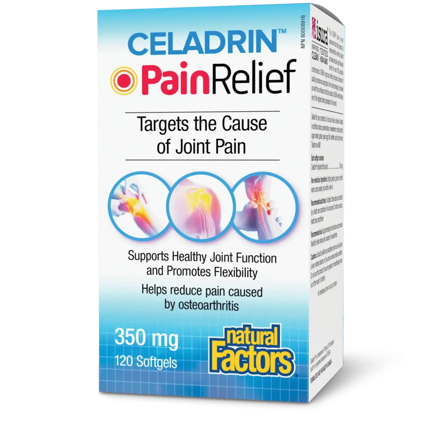 NATURAL FACTORS NATURAL FACTORS CELADRIN 350MG 90 SOFTGELS