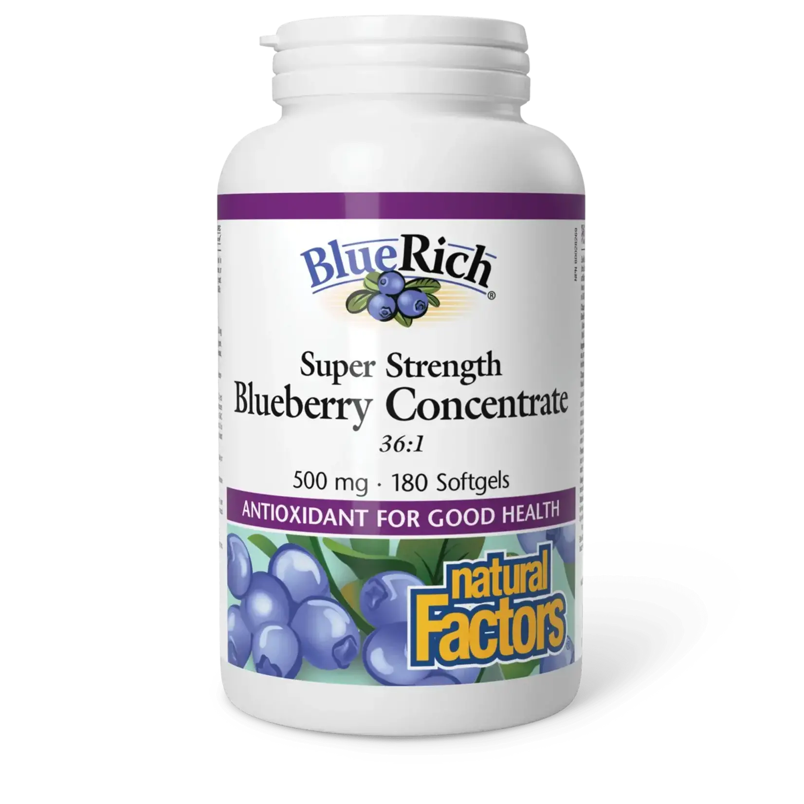 NATURAL FACTORS NATURAL FACTORS BLUERICH 500MG 180 SOFTGEL