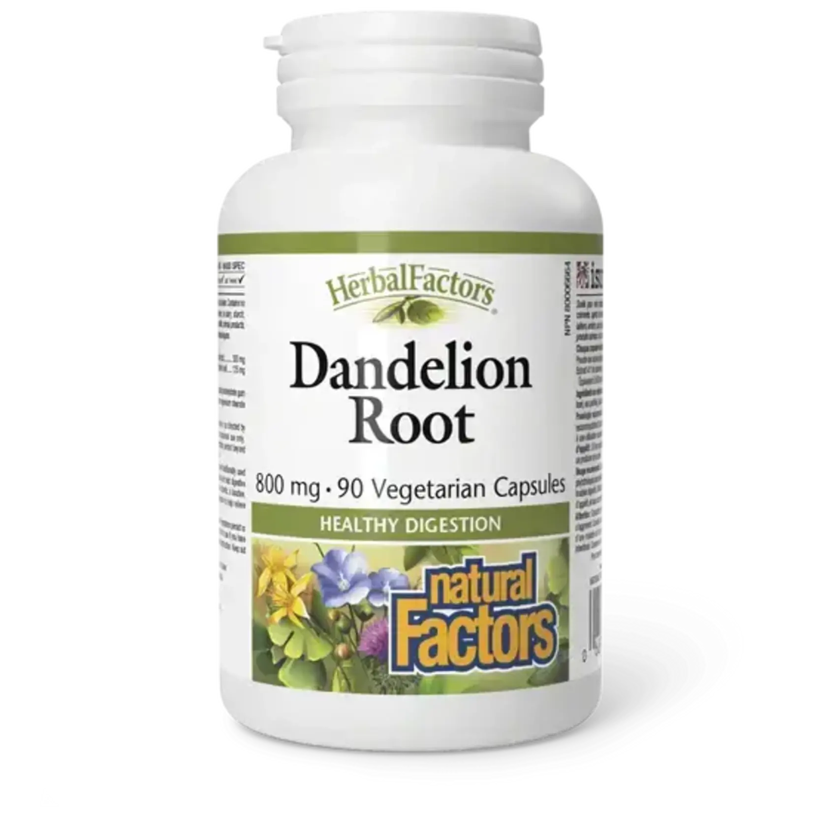 NATURAL FACTORS NATURAL FACTORS DANDELION ROOT (800MG) 90 VEGICAPS