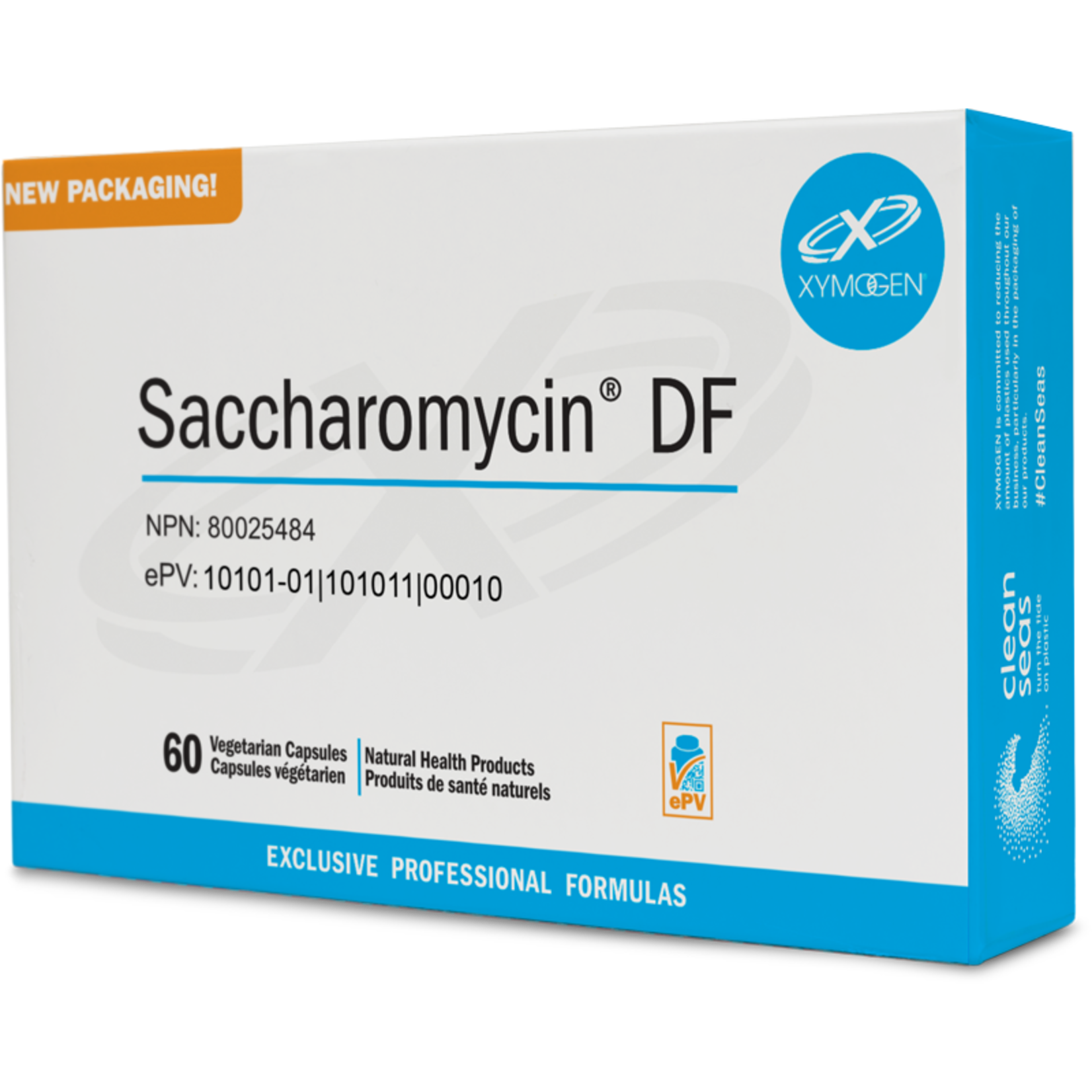 XYMOGEN XYMOGEN SACCHAROMYCIN DF 60 VEGICAPS