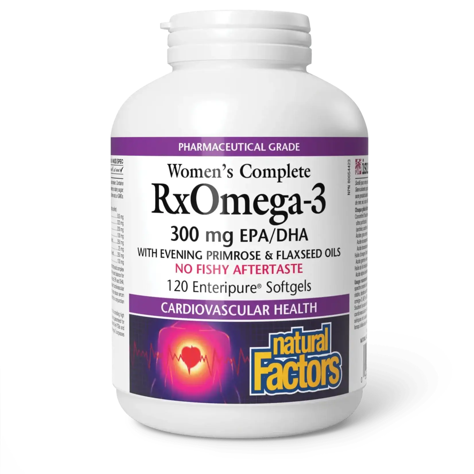 NATURAL FACTORS NATURAL FACTORS RXOMEGA-3 WOMEN'S COMPLETE - 300MG - 120 SOFTGELS