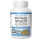 NATURAL FACTORS NATURAL FACTORS WILD PACIFIC SALMON OIL 90 SOFTGELS