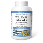 NATURAL FACTORS NATURAL FACTORS WILD PACIFIC SALMON OIL 180 SOFTGELS