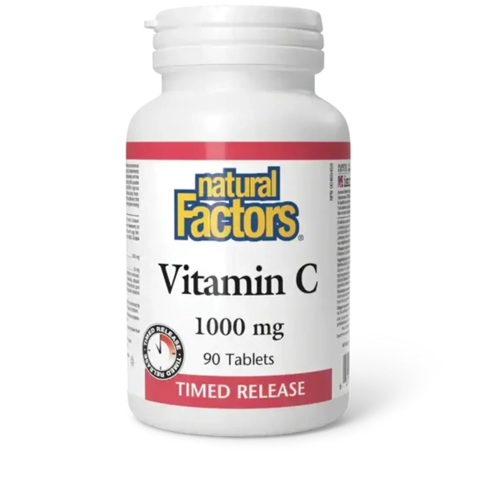 NATURAL FACTORS NATURAL FACTORS VITAMIN C 1000MG TIME RELEASE 90 TABS