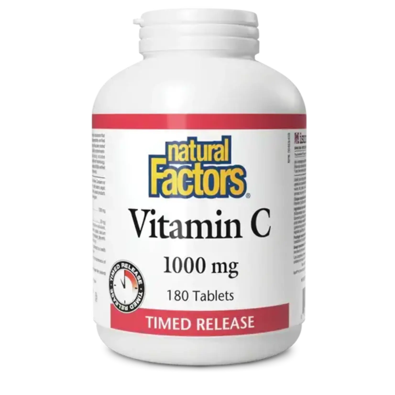 NATURAL FACTORS NATURAL FACTORS VITAMIN C 1000MG TIME RELEASE 180 TABS