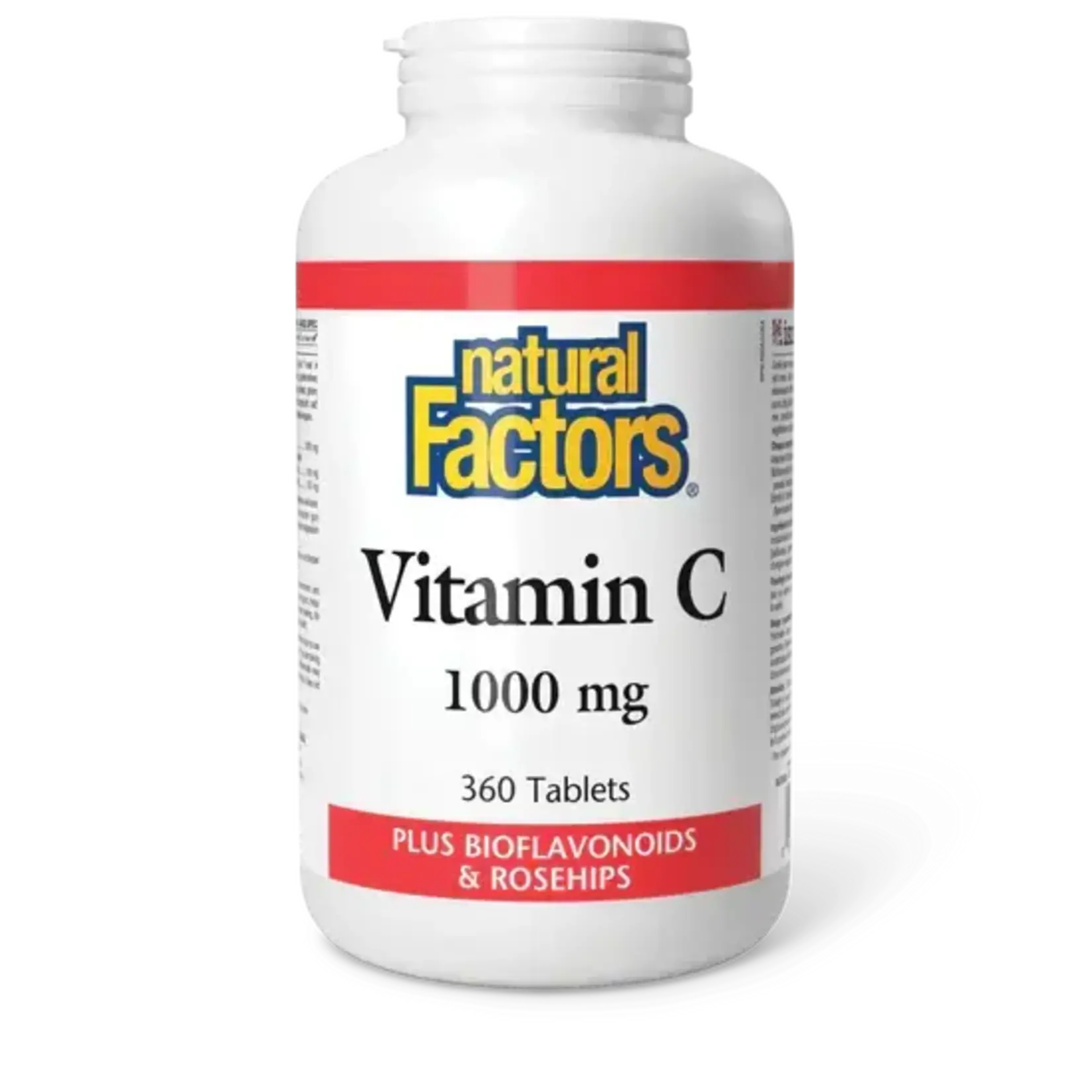 NATURAL FACTORS NATURAL FACTORS VITAMIN C 1000MG W/ BIOFLAVONOIDS AND ROSEHIPS 360 TABS