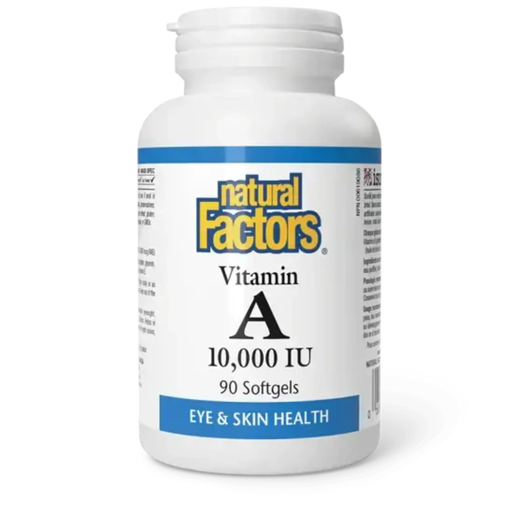 NATURAL FACTORS NATURAL FACTORS VITAMIN A 10, 000 IU 90 SOFTGELS
