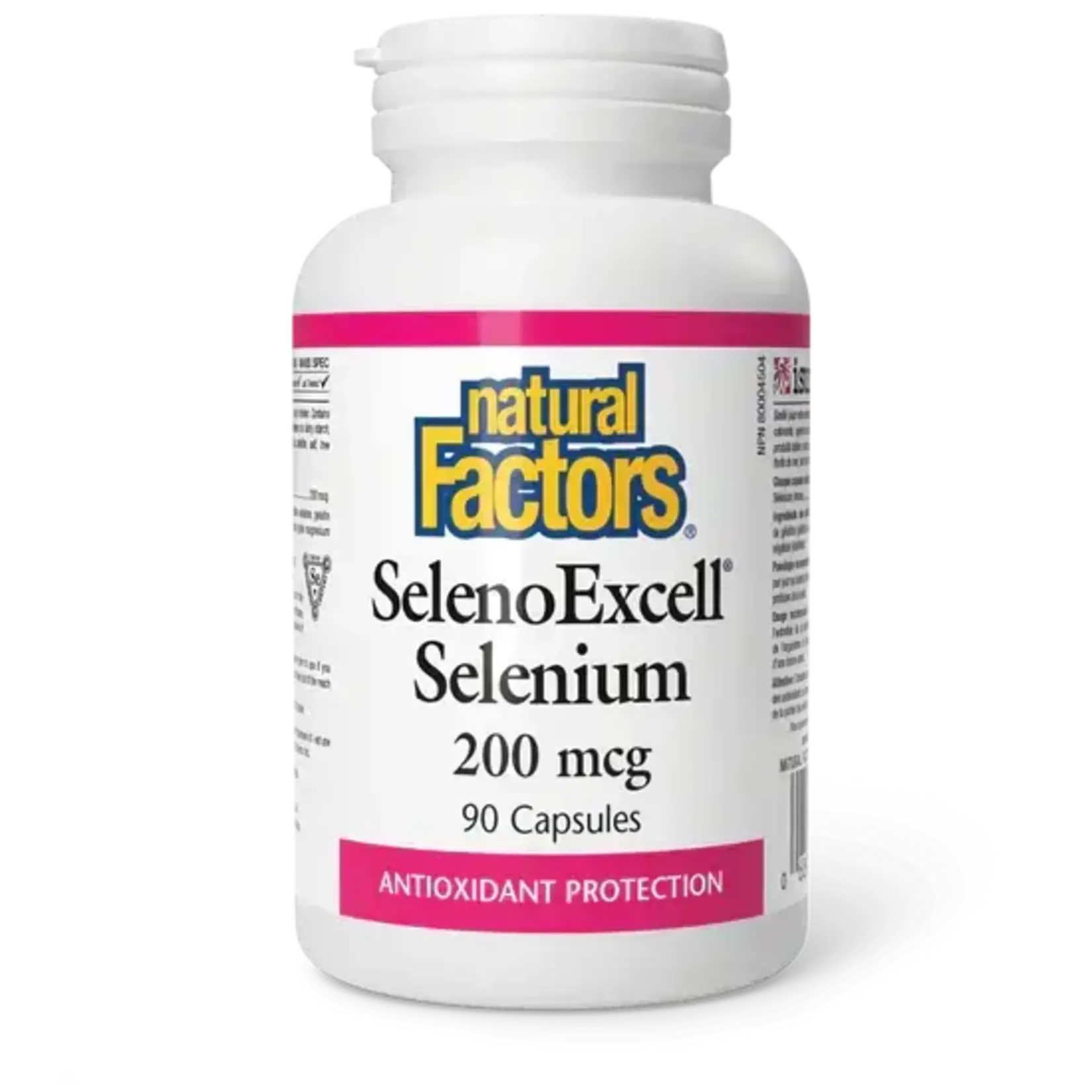 NATURAL FACTORS NATURAL FACTORS SELENO EXCELL 200MCG 90 CAPS