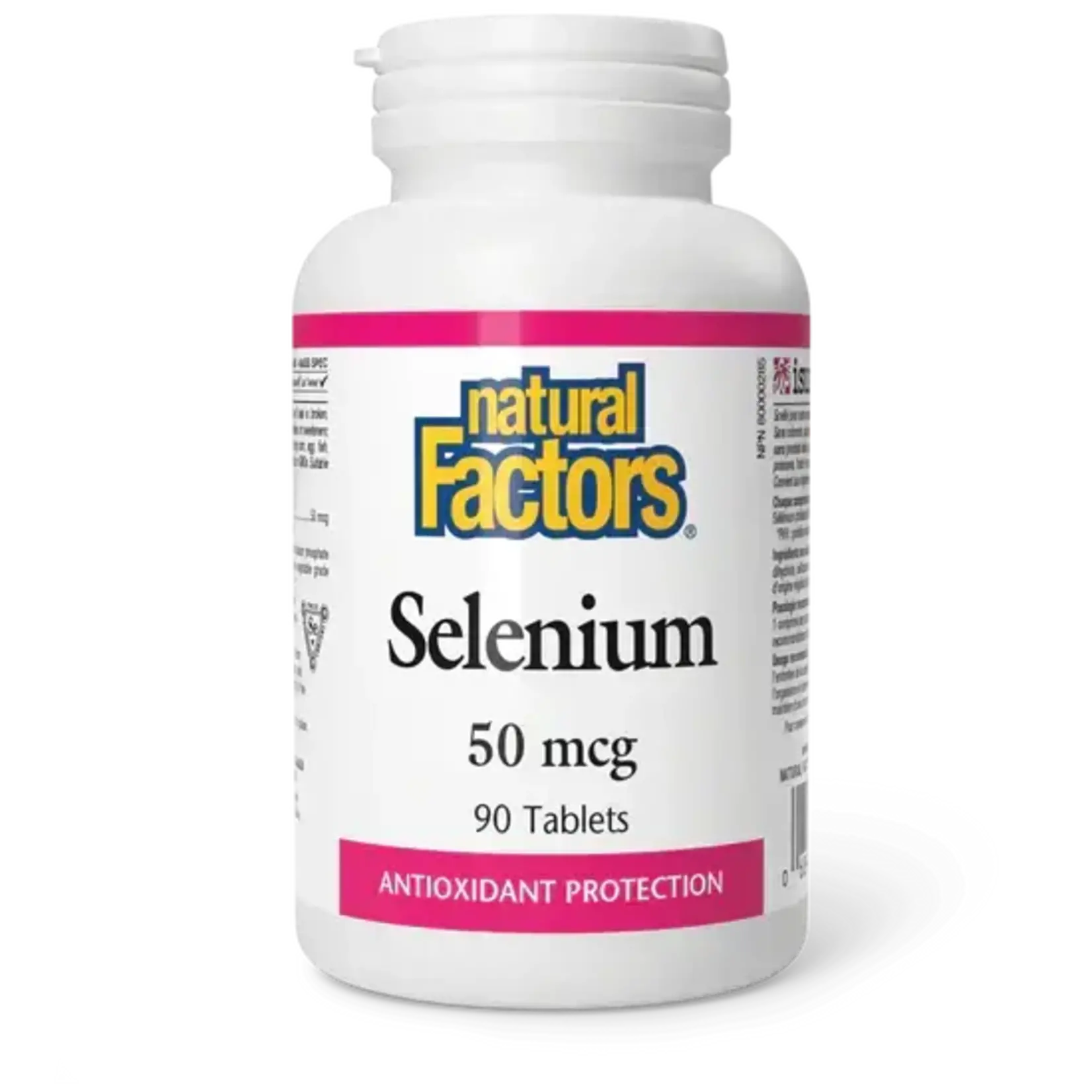 NATURAL FACTORS NATURAL FACTORS SELENIUM CHELATE 50MCG 90 TABS