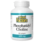 NATURAL FACTORS NATURAL FACTORS PHOSPHATIDYL CHOLINE (420mg)90 SOFTGELS