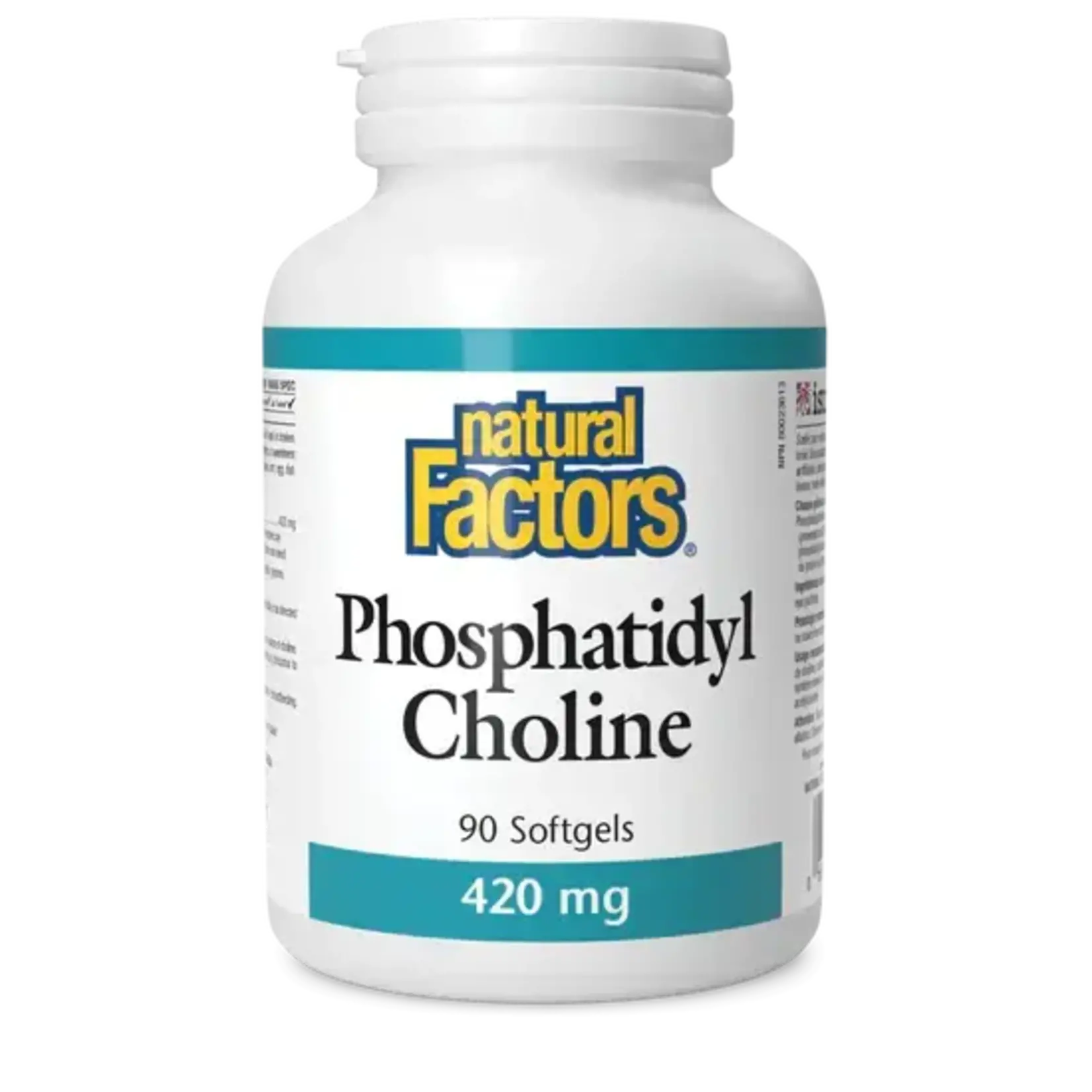 NATURAL FACTORS NATURAL FACTORS PHOSPHATIDYL CHOLINE (420mg)90 SOFTGELS