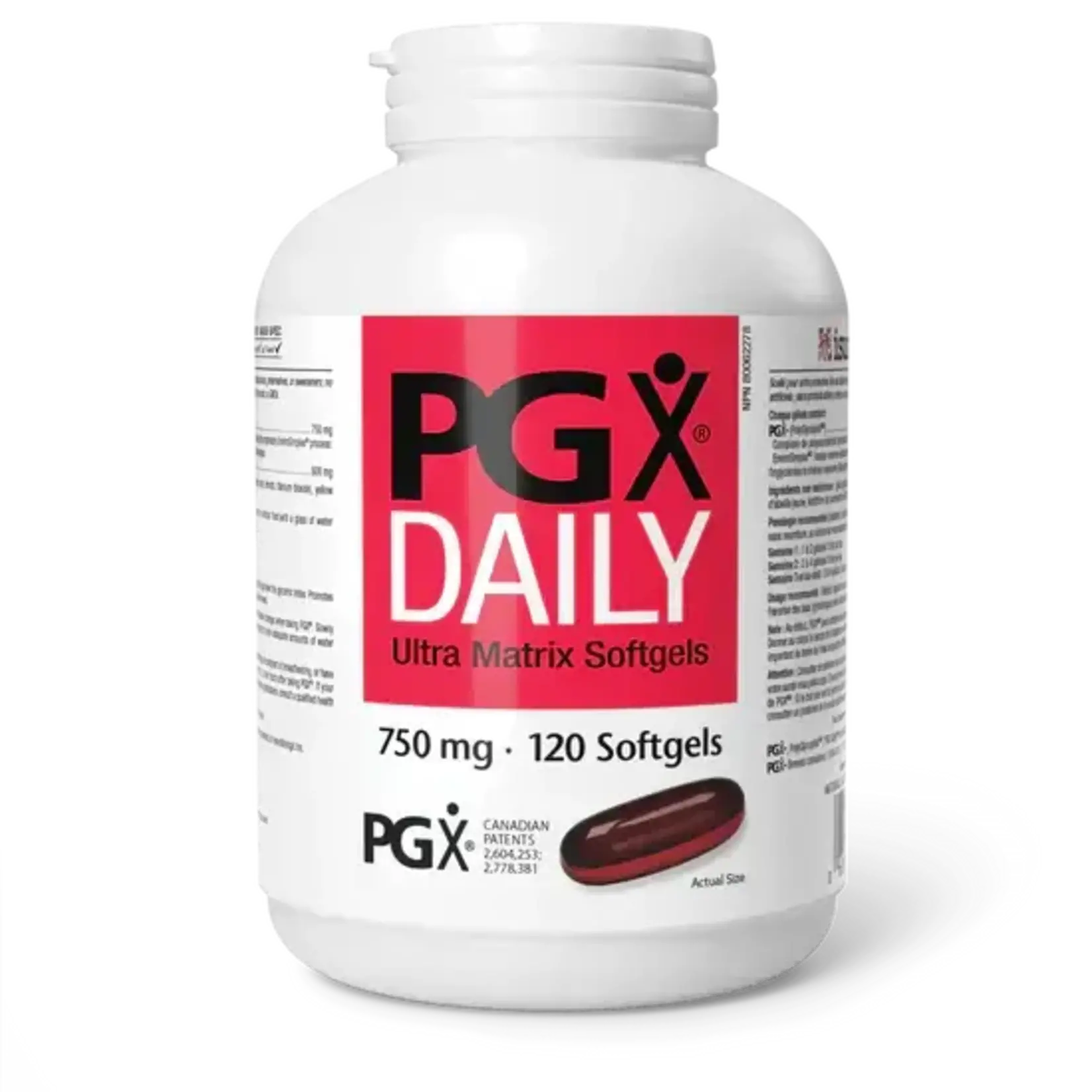NATURAL FACTORS NATURAL FACTORS PGX DAILY 750MG 120 SOFTGELS