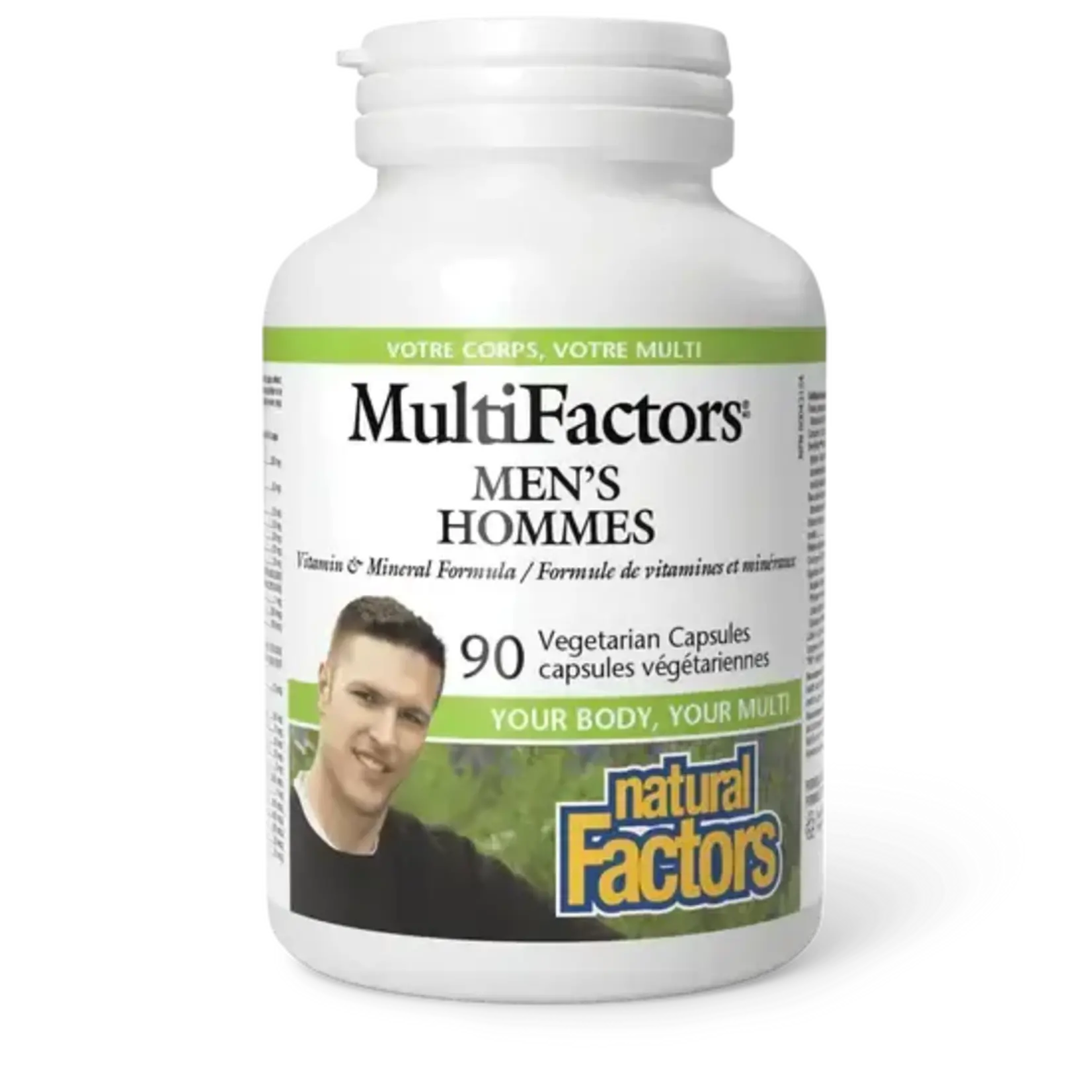 NATURAL FACTORS NATURAL FACTORS MULTIFACTORS MEN'S 90 VEGICAPS
