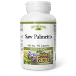 NATURAL FACTORS NATURAL FACTORS  SAW PALMETTO (500MG) 90 CAPS