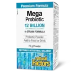 NATURAL FACTORS NATURAL FACTORS MEGA PROBIOTIC POWDER (12 BILLION CFU) 75G