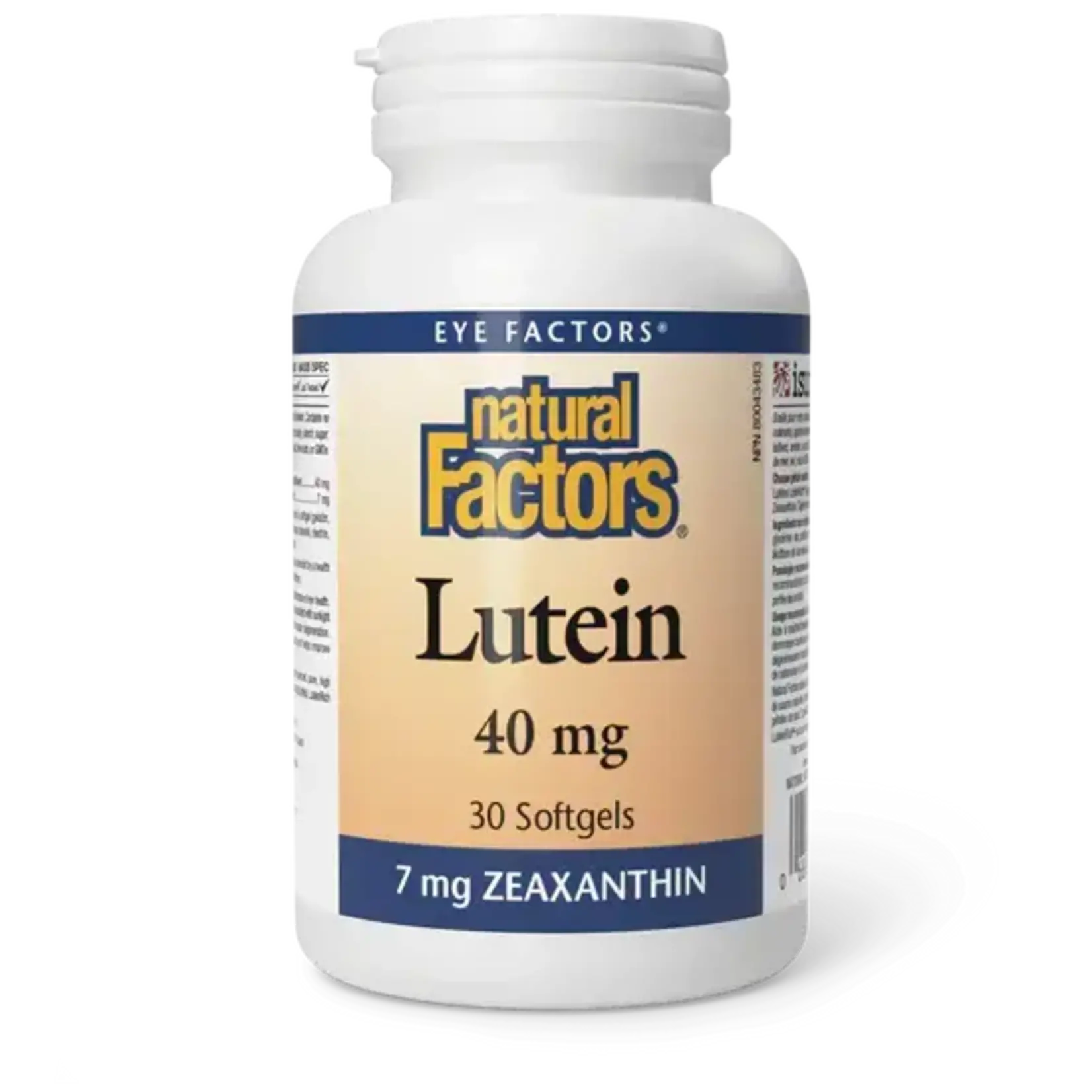 NATURAL FACTORS NATURAL FACTORS LUTEIN 40MG 30 CAPS