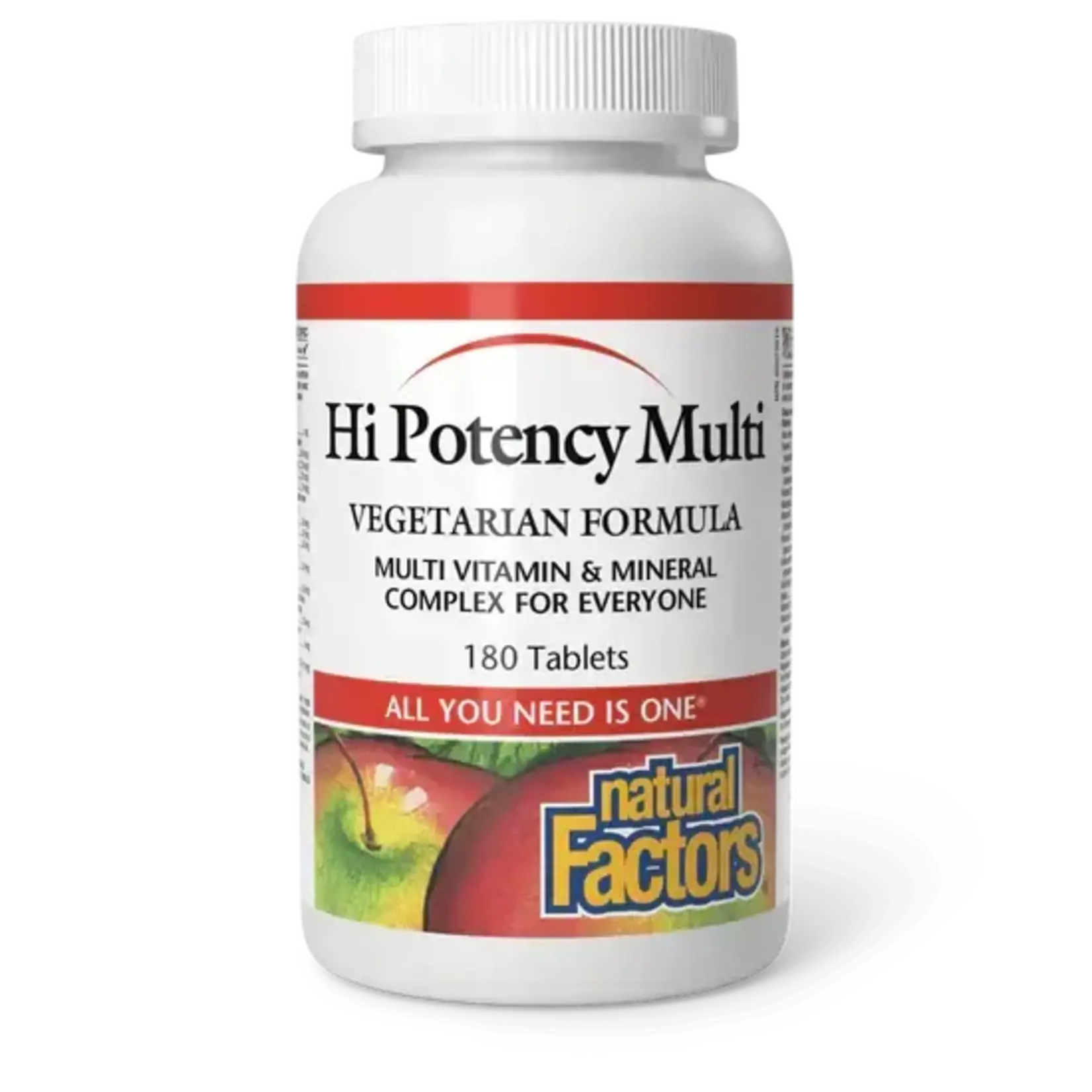 NATURAL FACTORS NATURAL FACTORS HI POTENCY MULTI 90 TABS