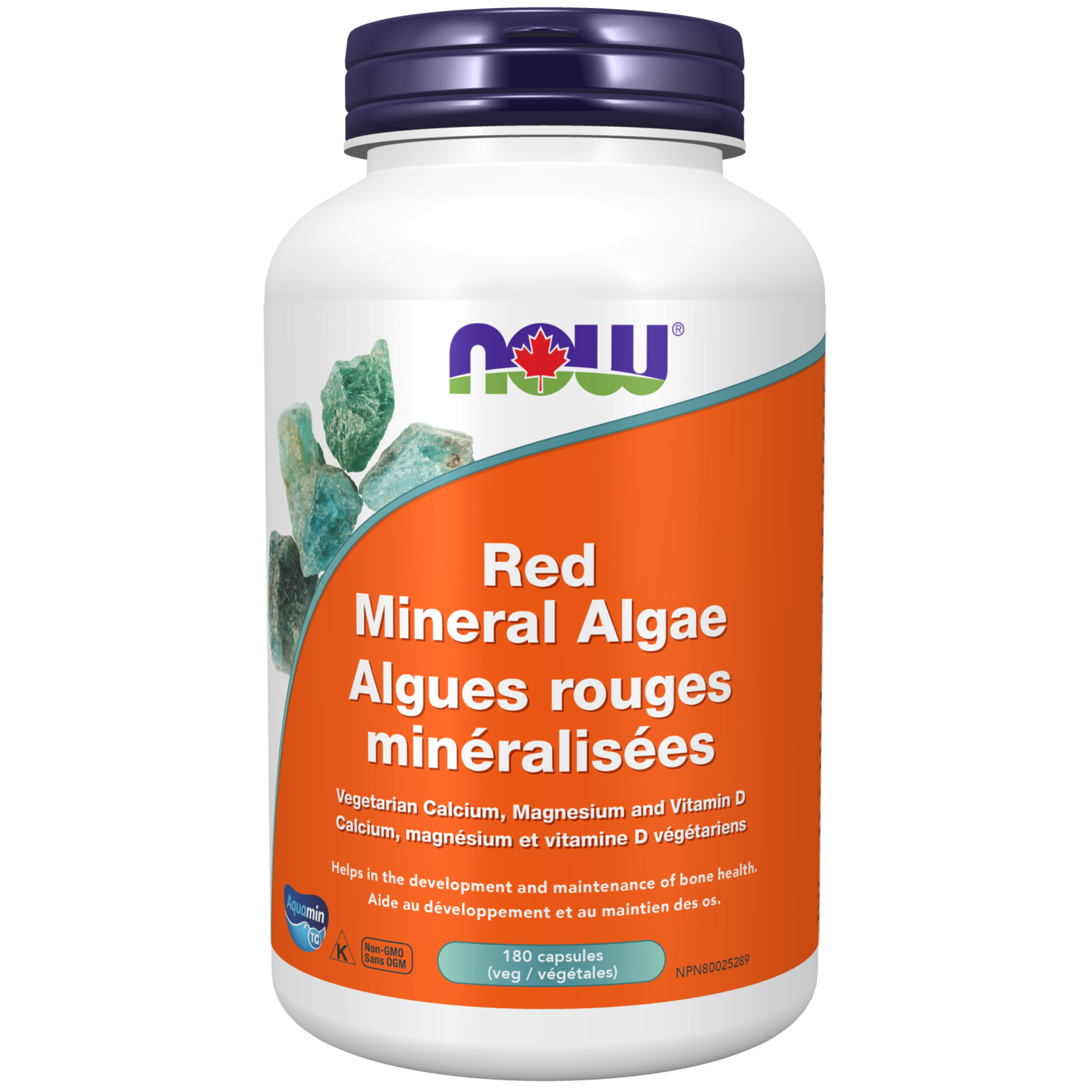 NOW FOODS NOW RED MINERAL ALGAE (VEGETARIAN/VEGAN) 180 CAP