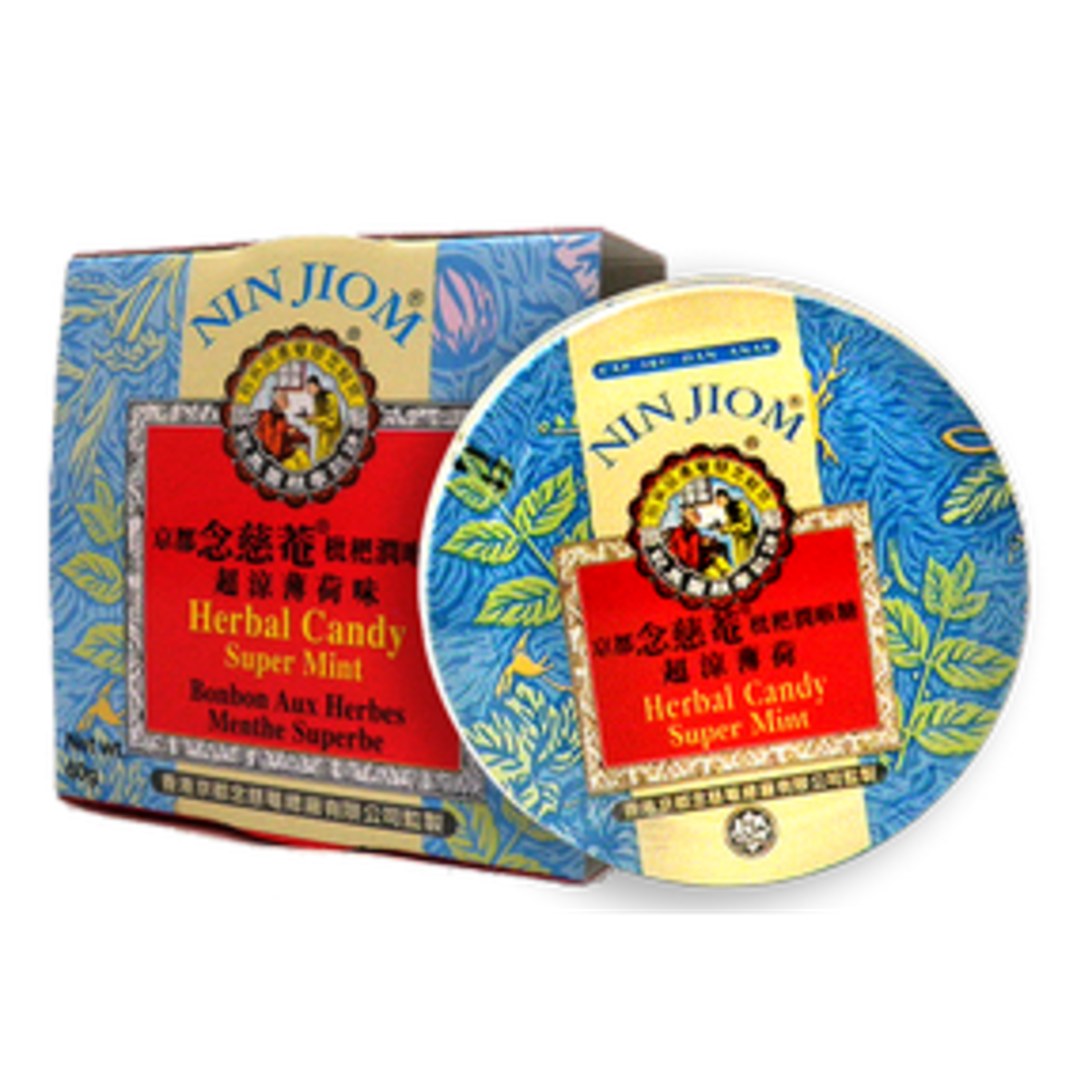 NIN JIOM NIN JIOM HERBAL HERBAL CANDY SUPER MINT 60G