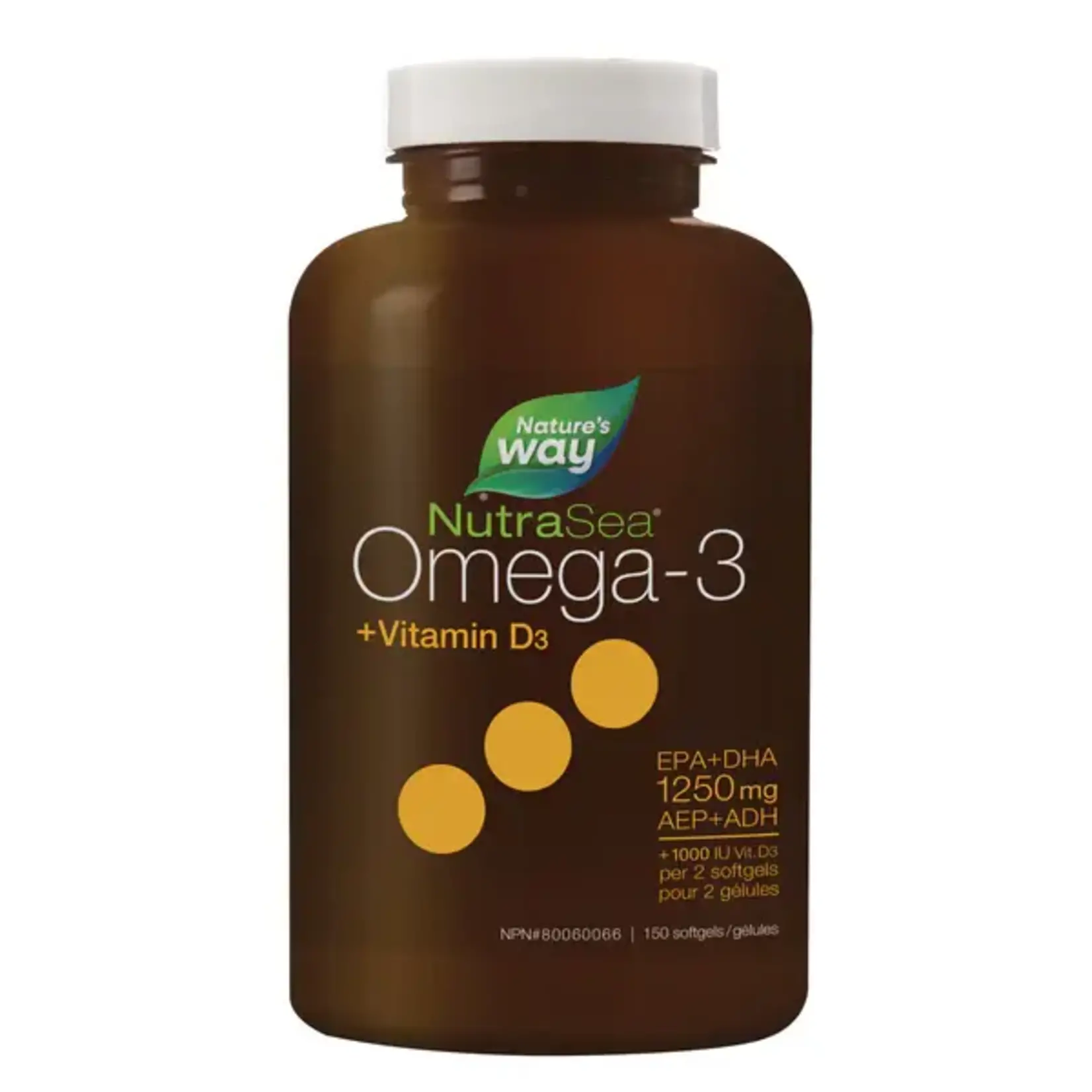 ASCENTA NUTRASEA +D OMEGA-3 150 LIQUID GELS (FRESH MINT)