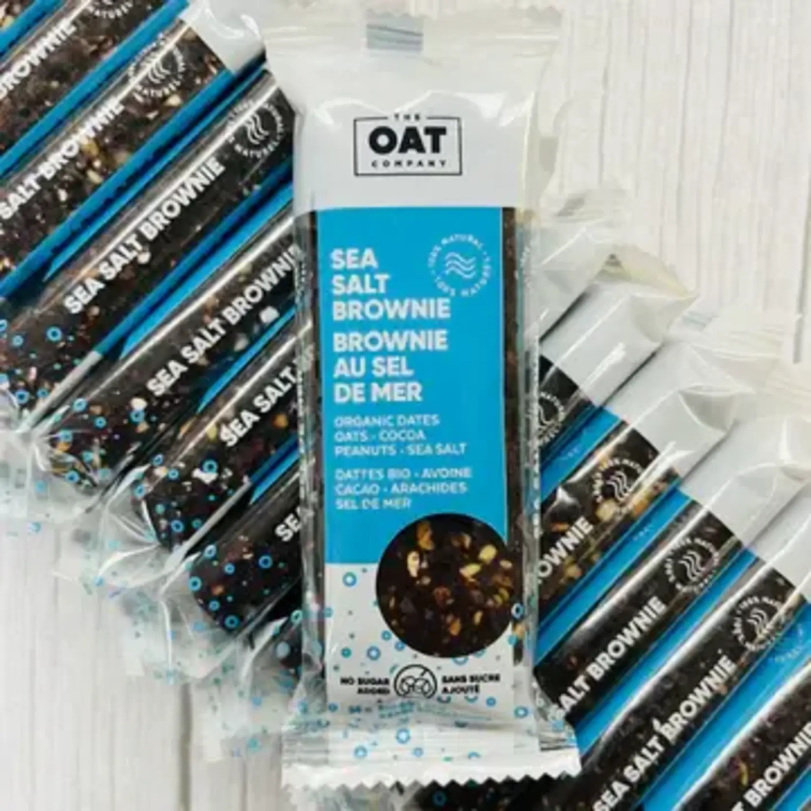 THE OAT COMPANY THE OAT COMPANY SEA SALT BROWNIE ENERGY BAR 55G