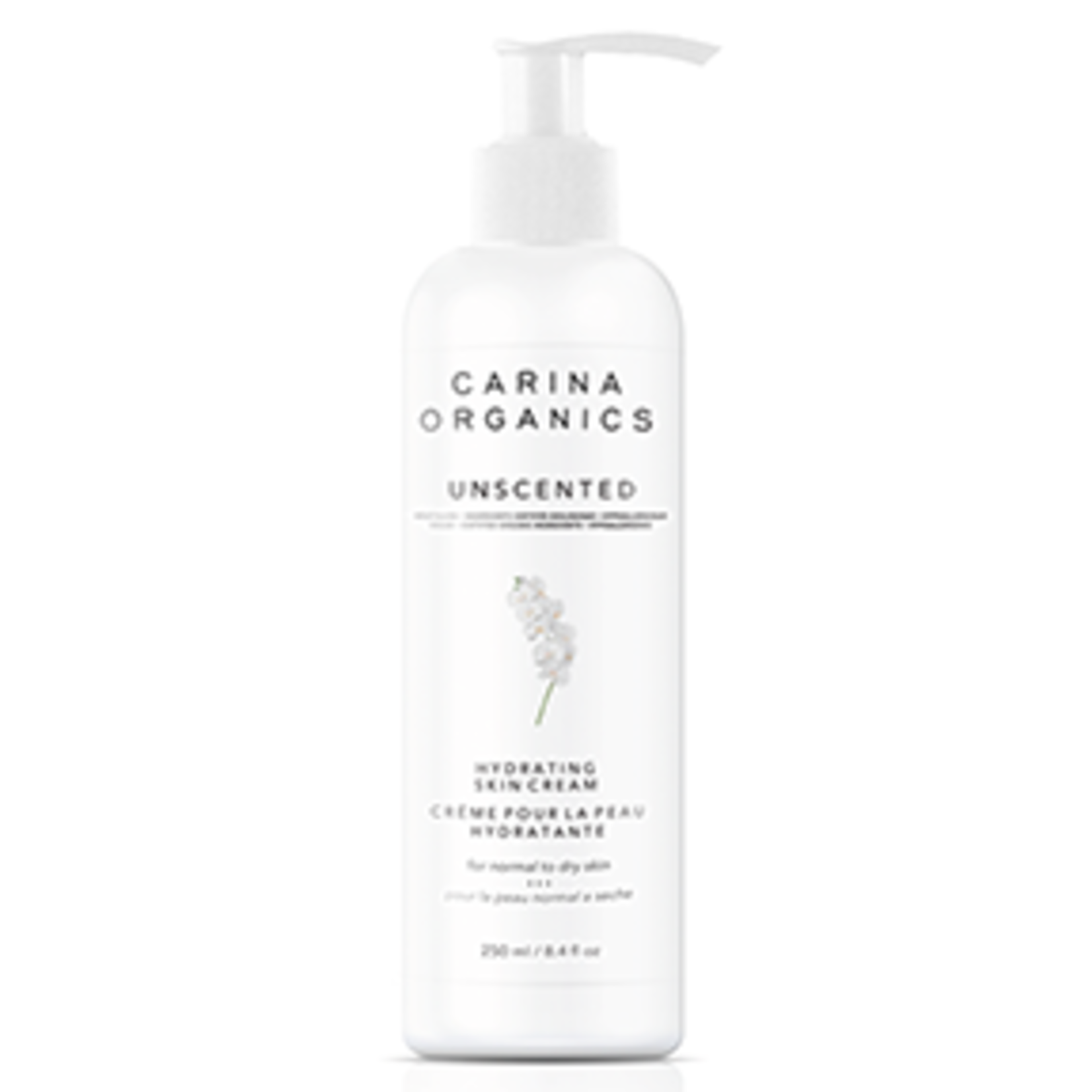 CARINA ORGANICS CARINA ORGANICS UNSCENTED SKIN CREAM 250ml