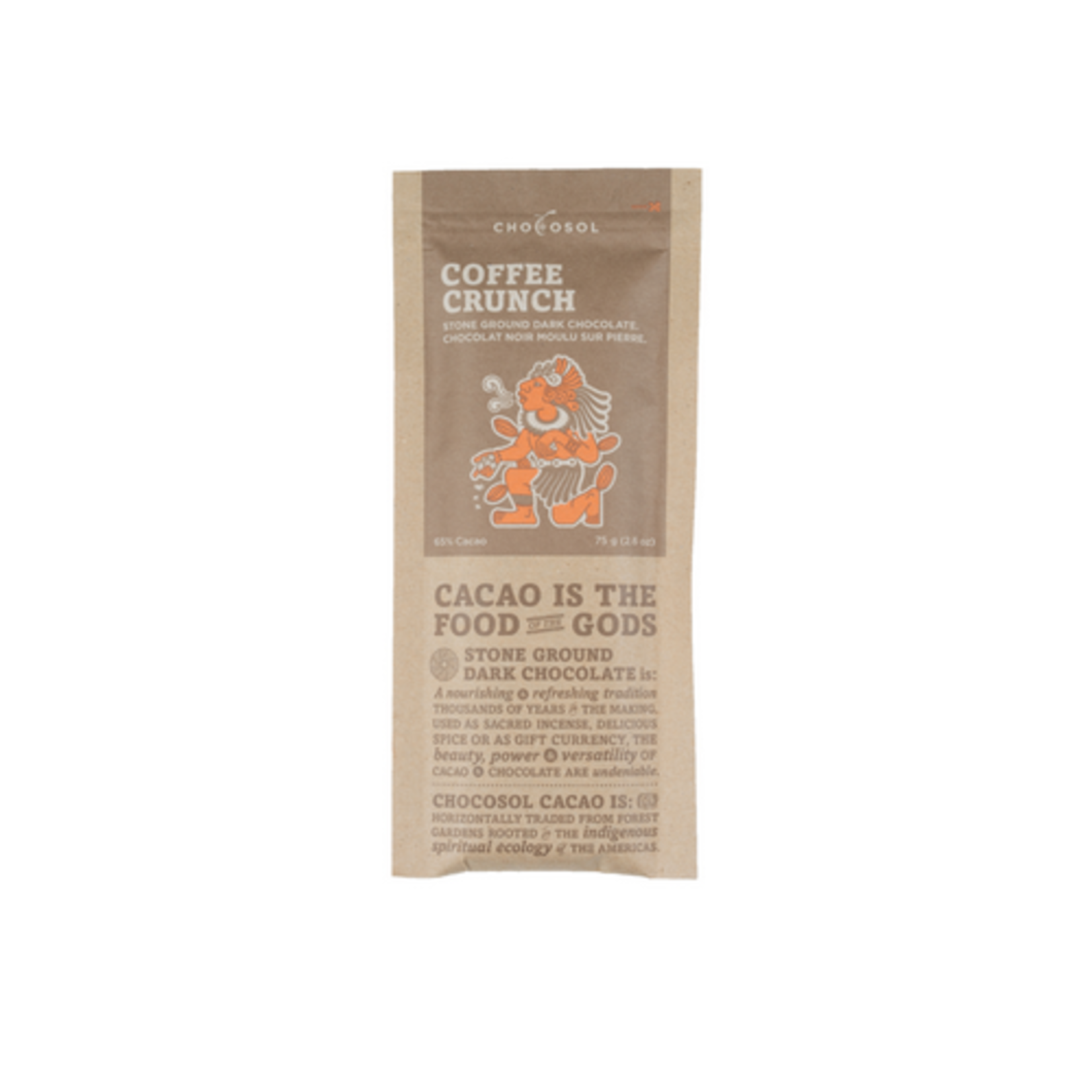 CHOCOSOL CHOCOSOL COFFEE CRUNCH CHOCOLATE 75G