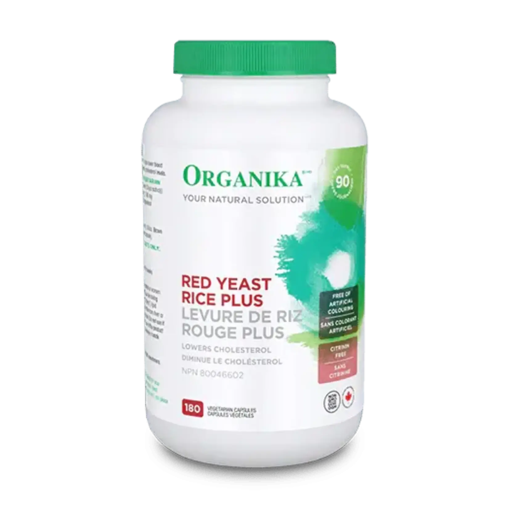 ORGANIKA ORGANIKA RED YEAST RICE PLUS 180 CAPS