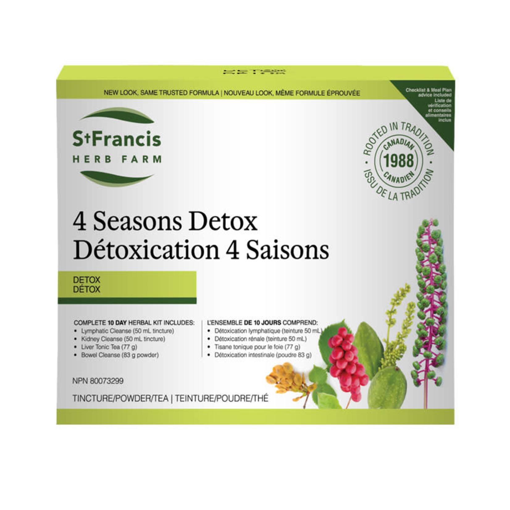 ST FRANCIS ST FRANCIS 4 SEASONS DETOX KIT
