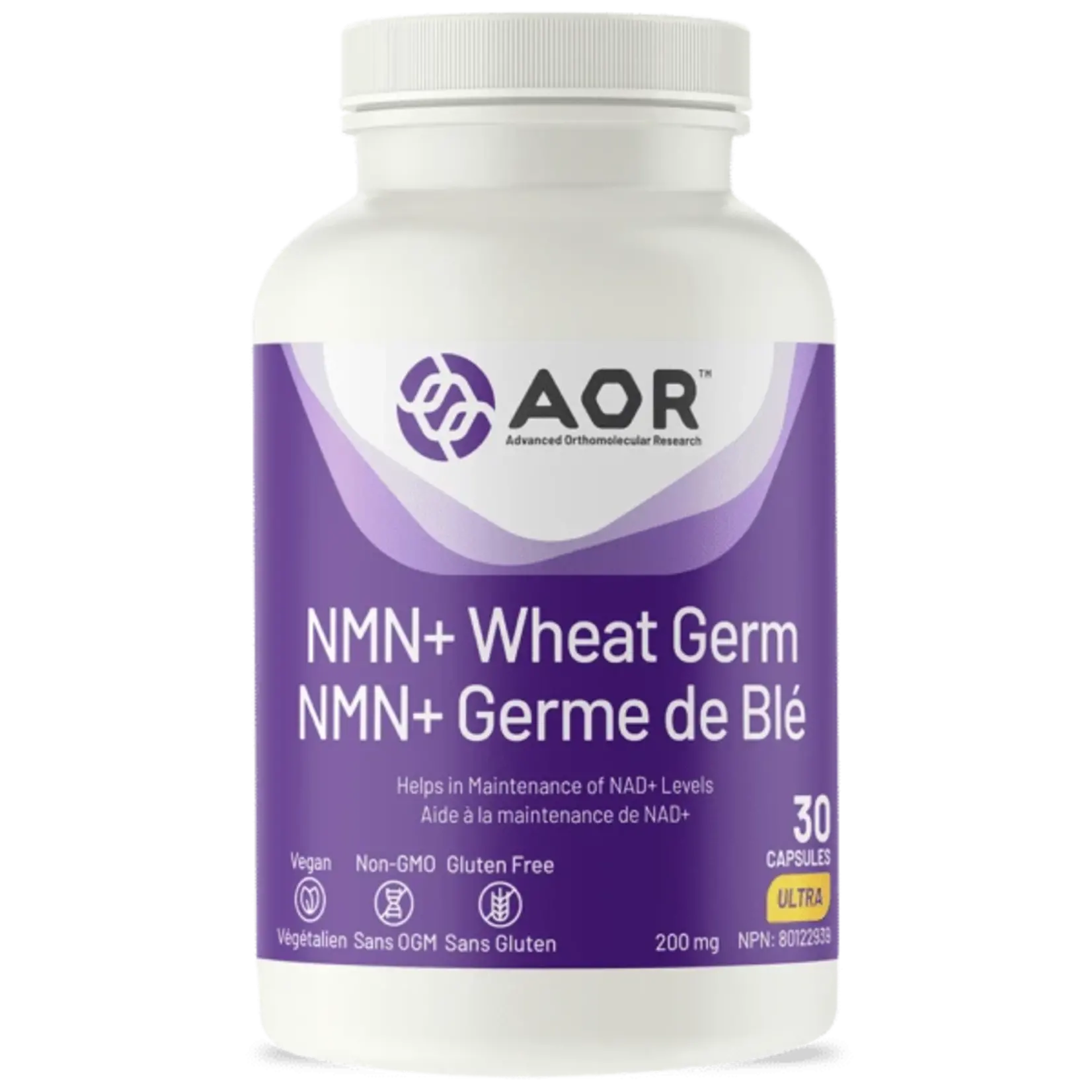 AOR AOR NMN + WHEAT GERM 30 CAPS