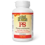 NATURAL FACTORS NATURAL FACTORS PS PHOSPHATIDYLSERINE 100MG 60 SOFTGELS