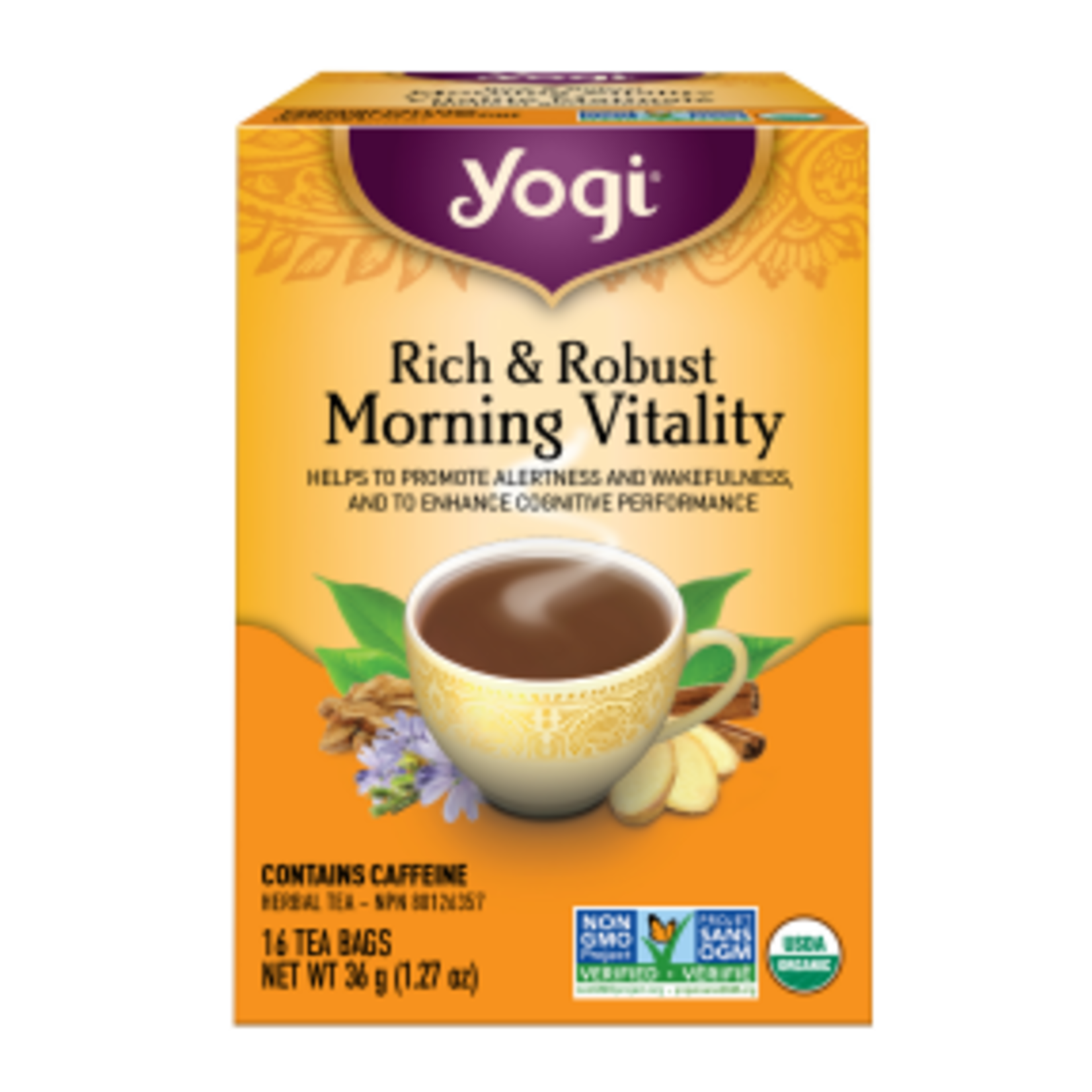YOGITEA YOGITEA RICH & ROBUST MORNING VITALITY TEA (16BAGS)