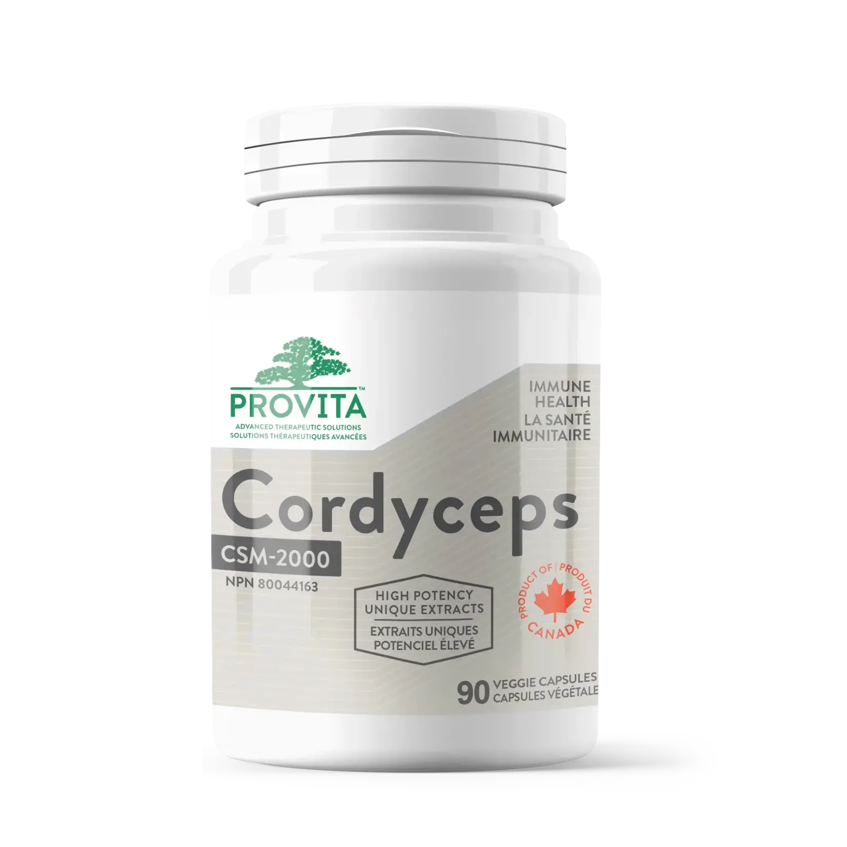 PROVITA PROVITA CORDYCEPS CSM 2000 90 CAPS (4:1 EXTRACT)