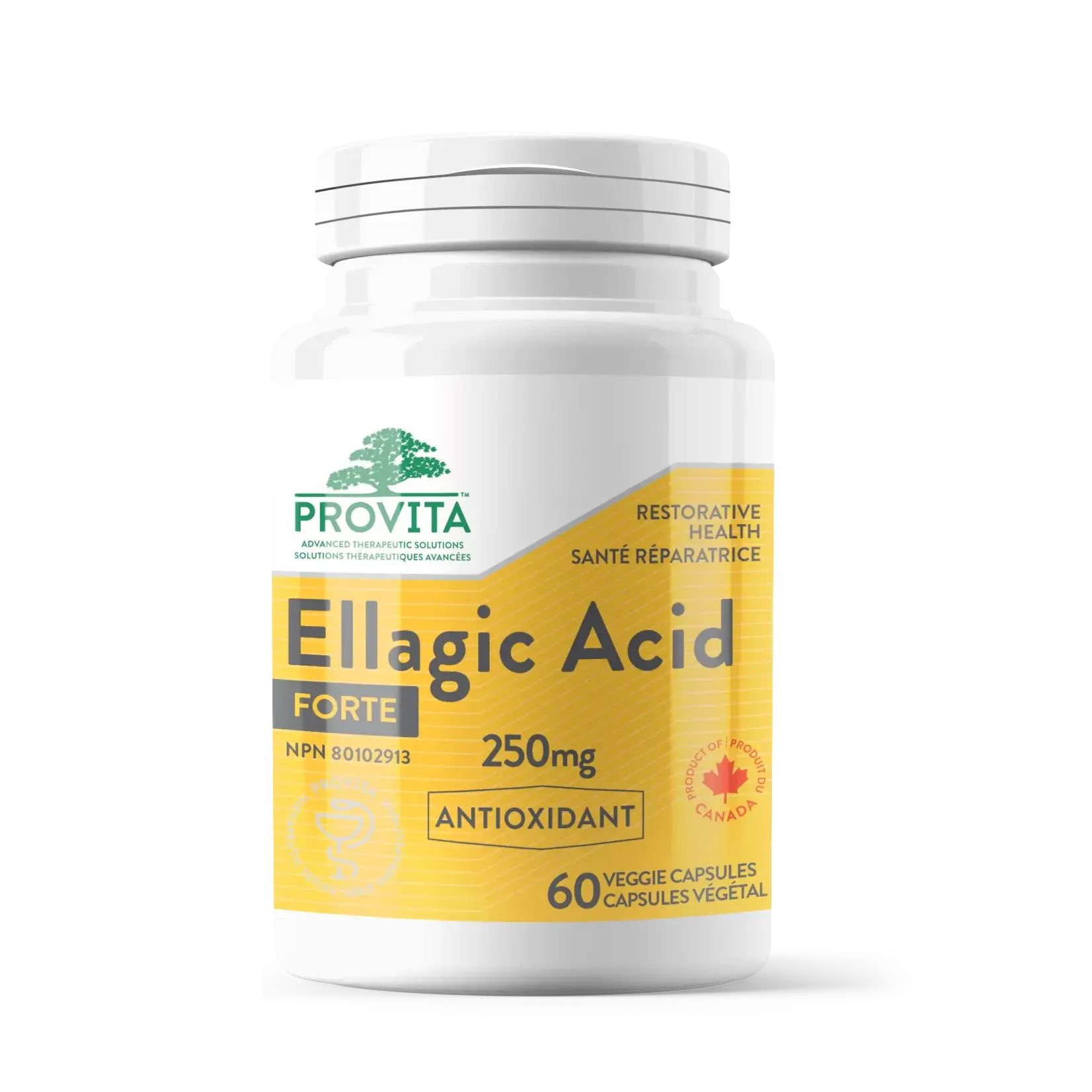 PROVITA PROVITA ELLAGIC ACID 250MG 60VEG CAPS