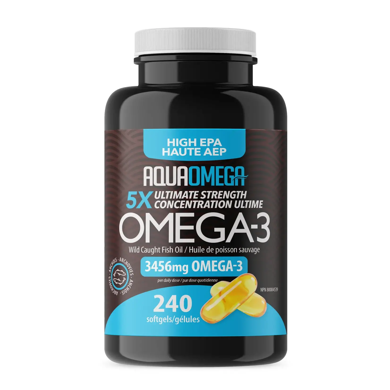 AQUAOMEGA AQUAOMEGA HIGH EPA 5X 240 SOFTGELS