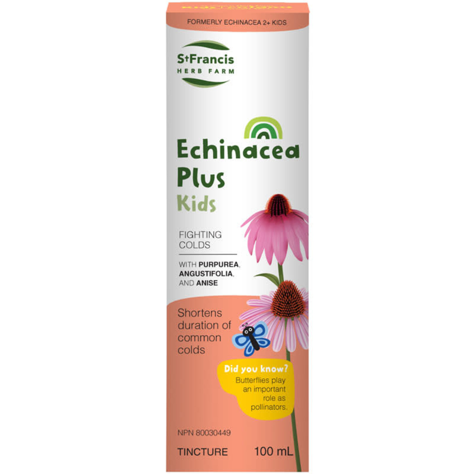 ST FRANCIS ST FRANCIS ECHINACEA PLUS KIDS (PREVIOUSLY ECHINASERA KIDS) 100ML