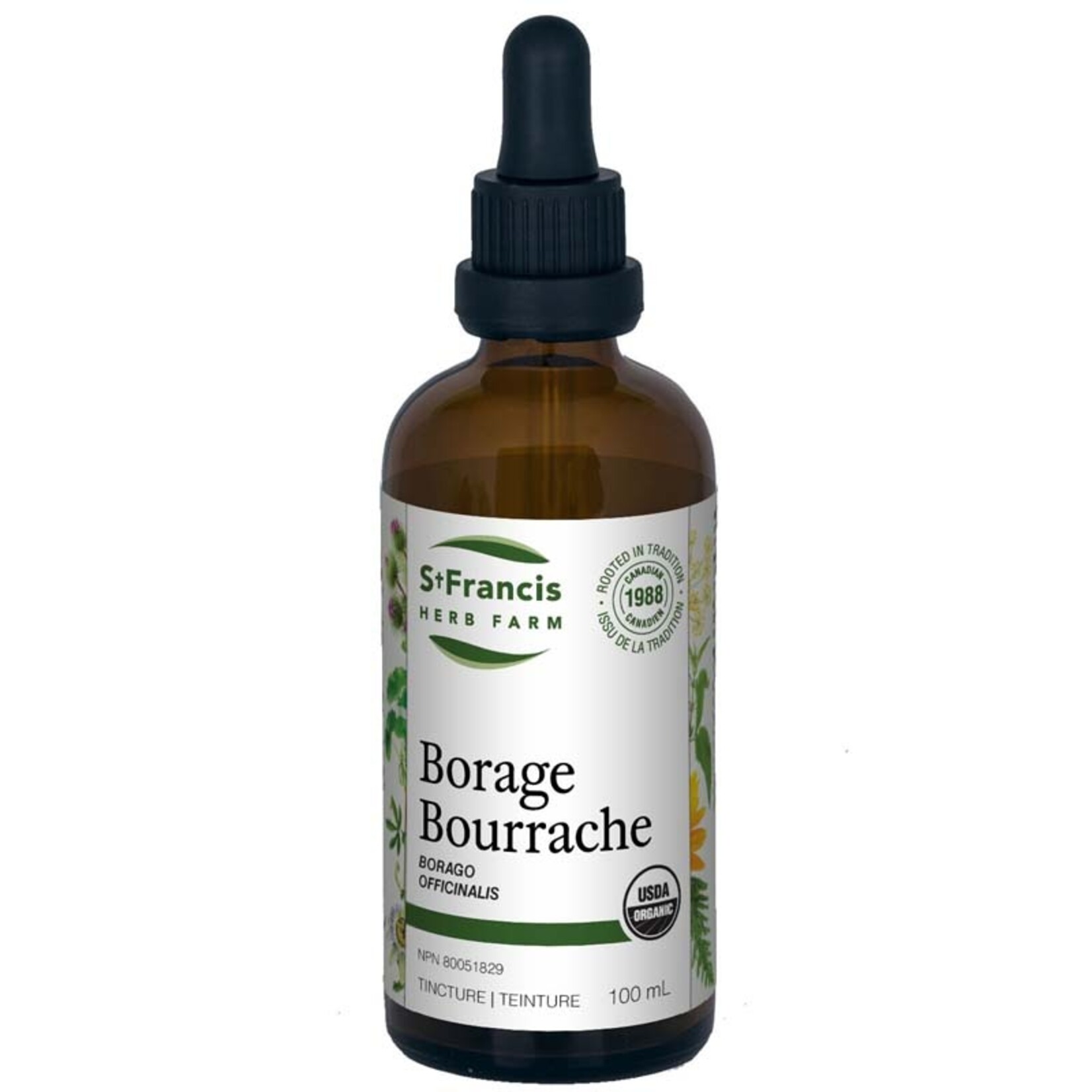 ST FRANCIS ST FRANCIS BORAGE TINCTURE 50ML