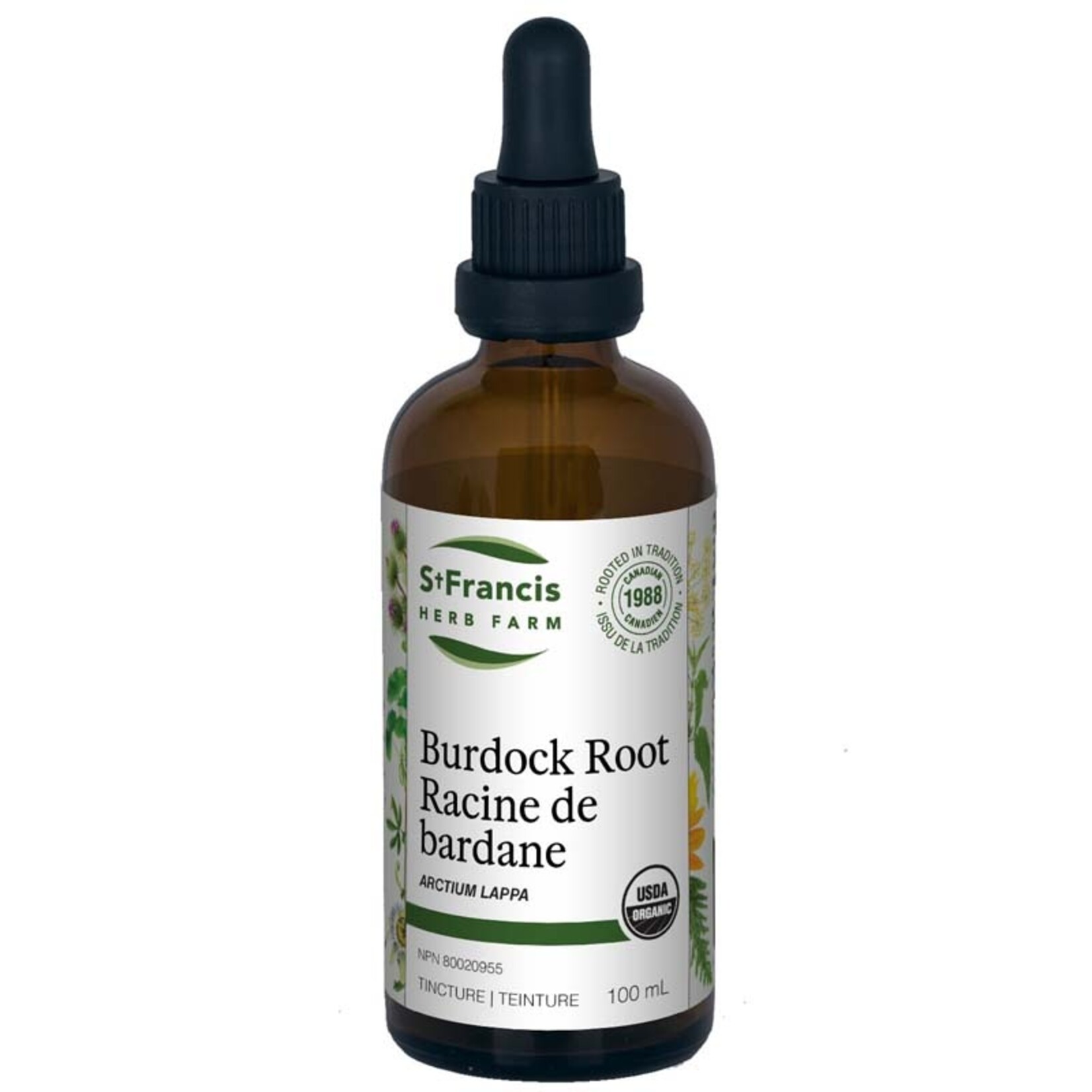 ST FRANCIS ST FRANCIS BURDOCK ROOT TINCTURE 100 ML