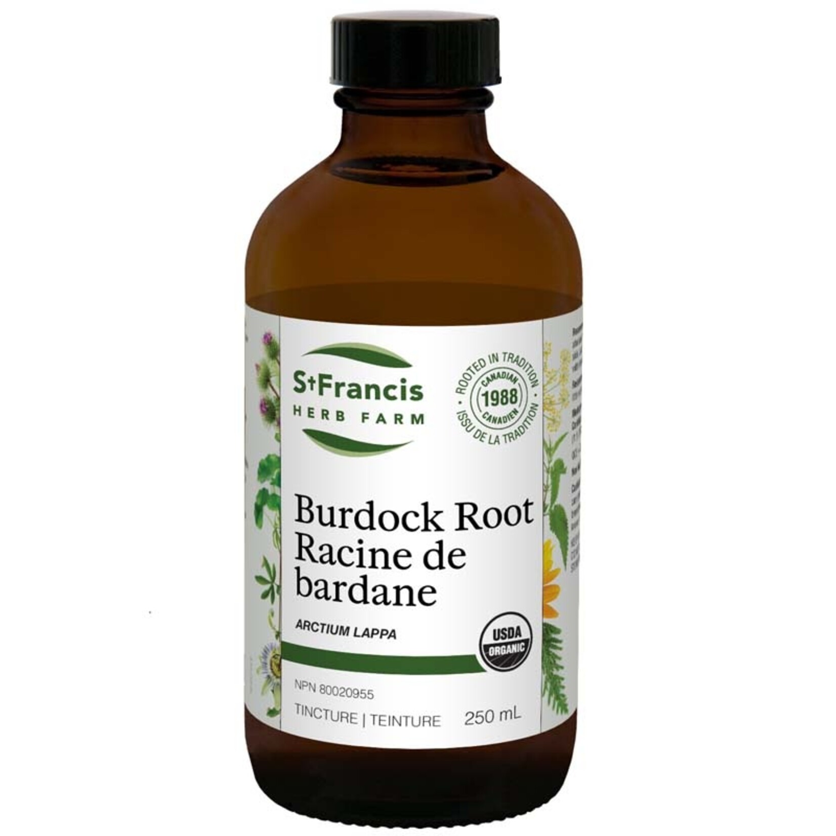 ST FRANCIS ST FRANCIS BURDOCK ROOT TINCTURE 250ML