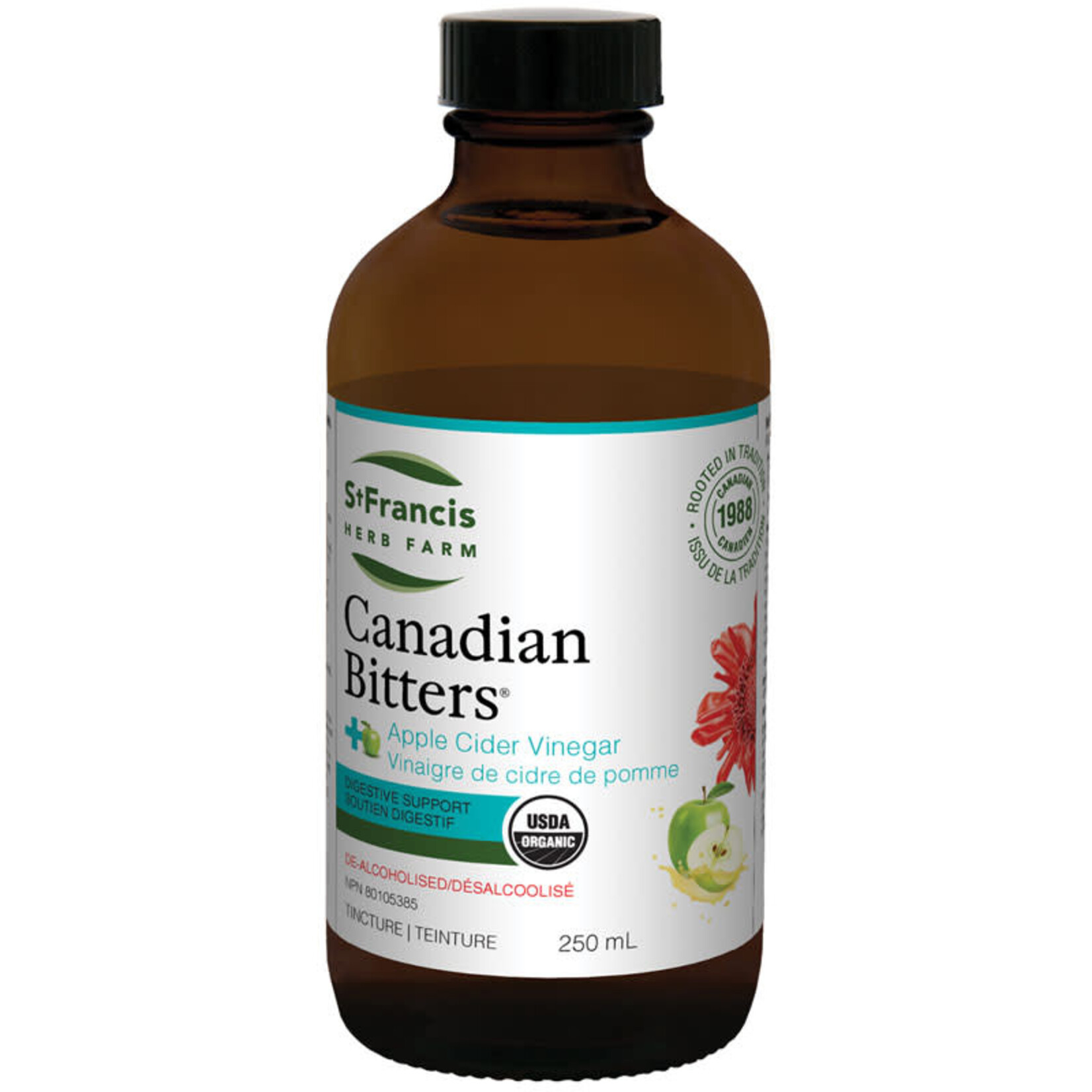 ST FRANCIS ST FRANCIS CANADIAN BITTER APPLE CIDER VINEGAR 250ml