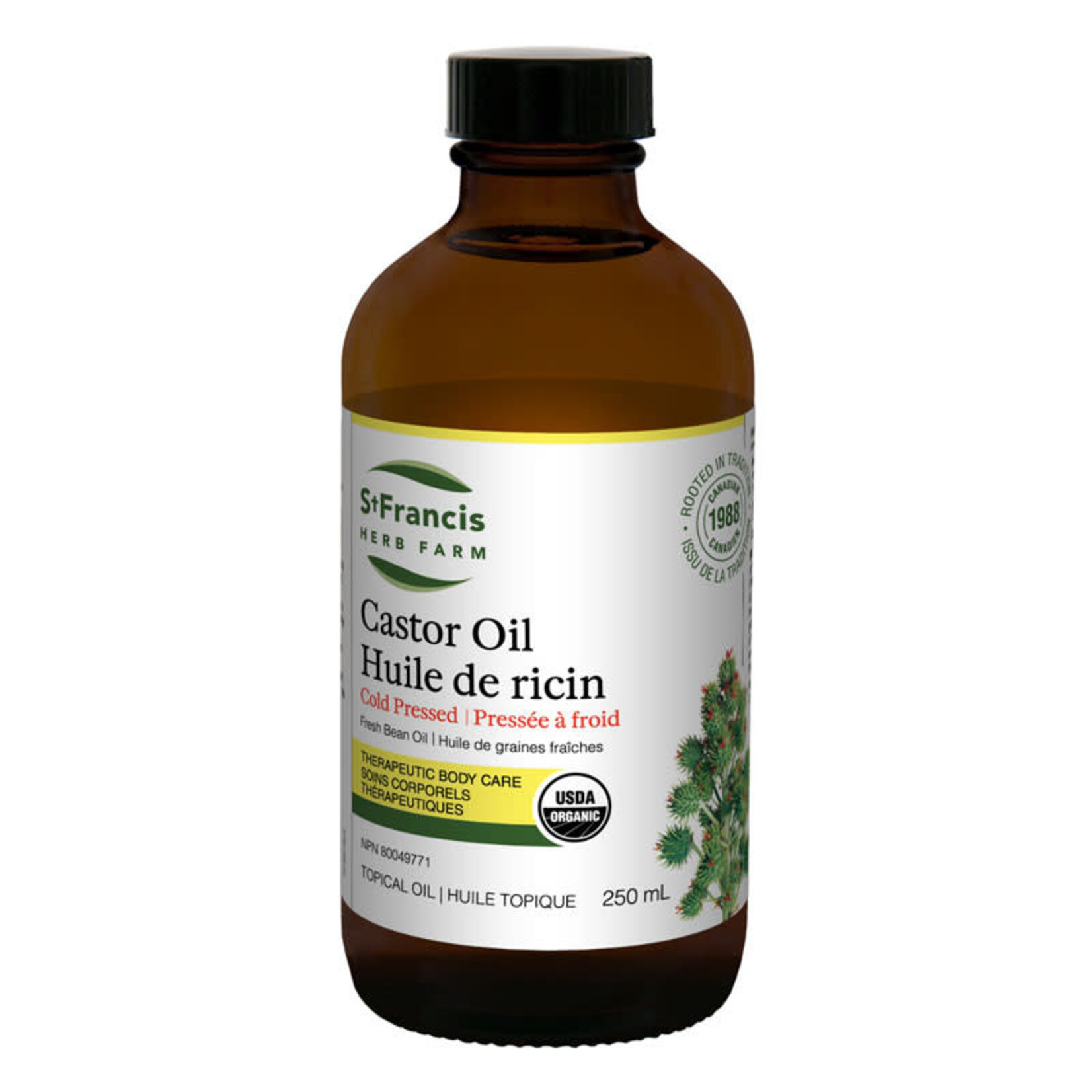 ST FRANCIS ST FRANCIS CASTOR OIL 250ML