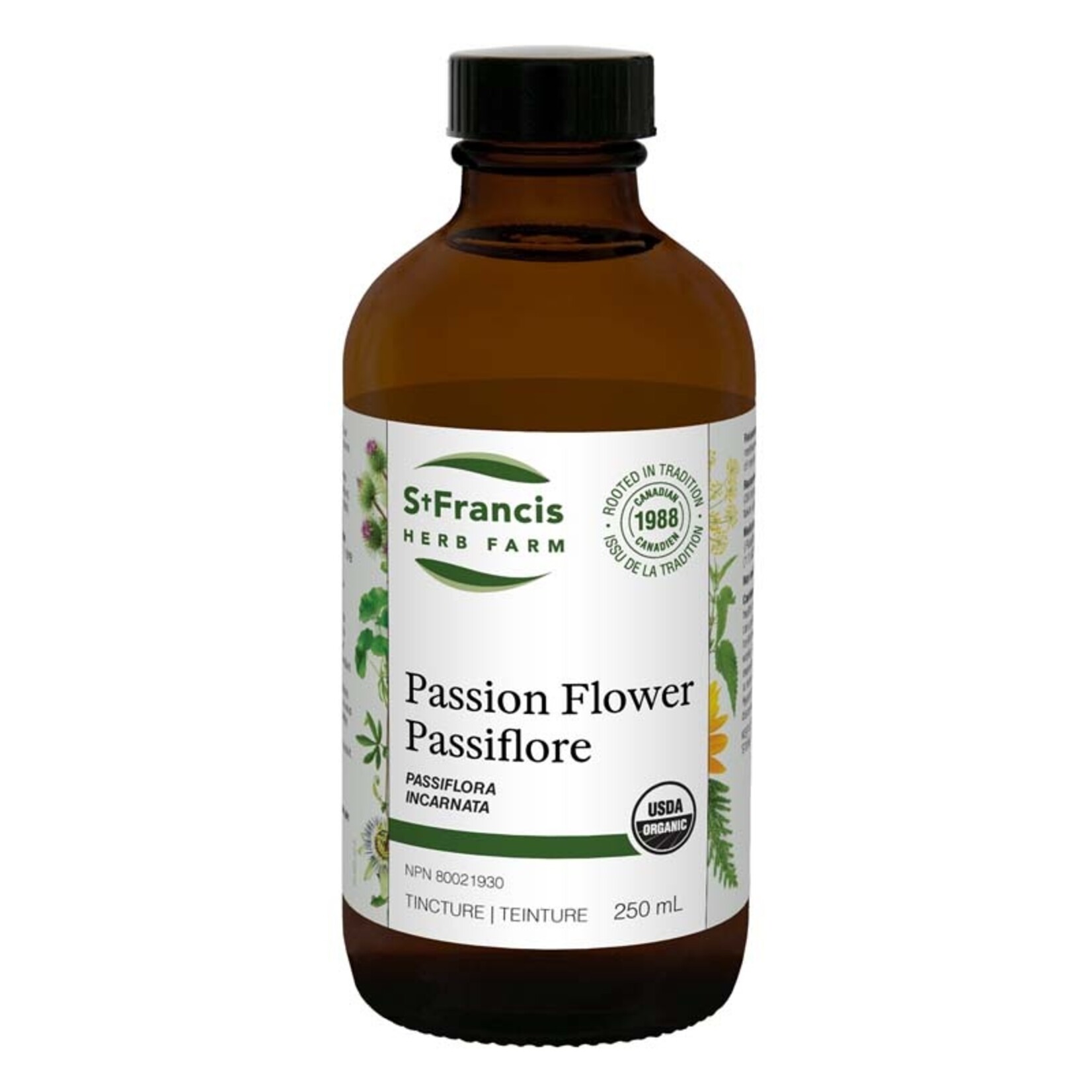 ST FRANCIS ST FRANCIS PASSIONFLOWER TINCTURE 250ML