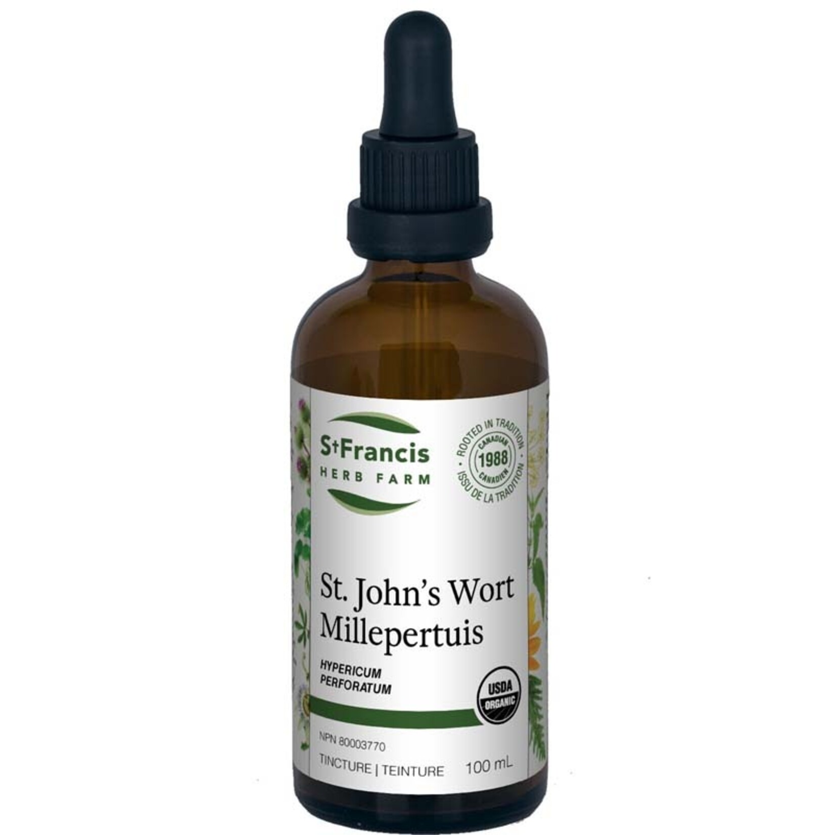 ST FRANCIS ST FRANCIS ST. JOHN'S WORT TINCTURE 100ML