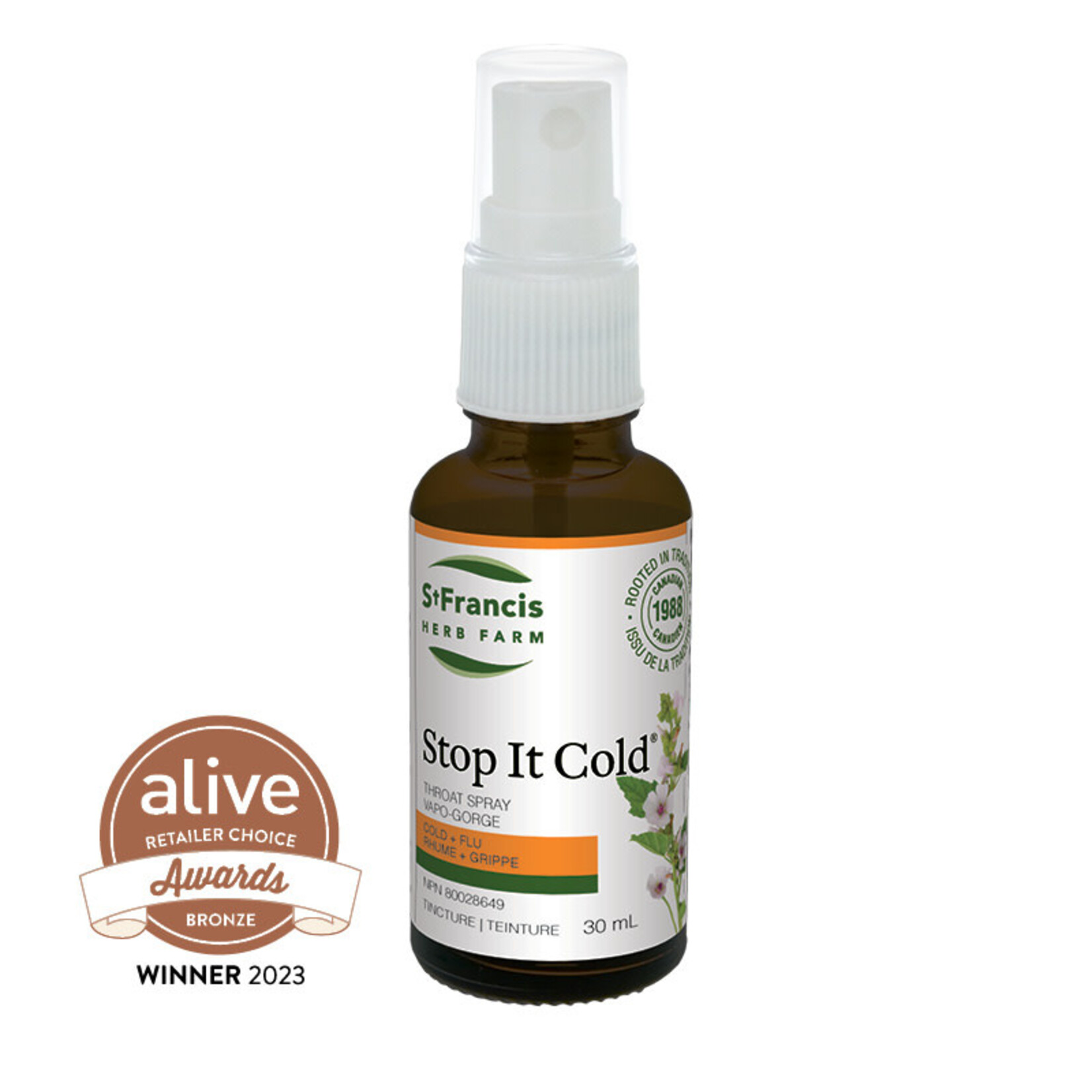 ST FRANCIS ST FRANCIS STOP IT COLD THROAT SPRAY 30ML