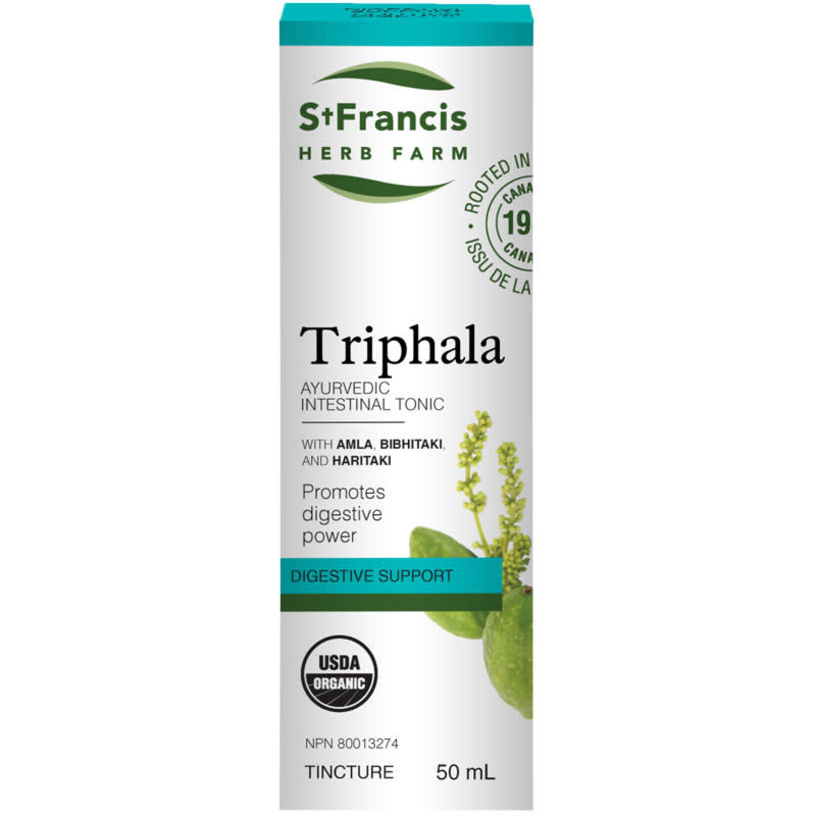 ST FRANCIS ST FRANCIS TRIPHALA TINCTURE - INTESTINAL TONIC 50ML