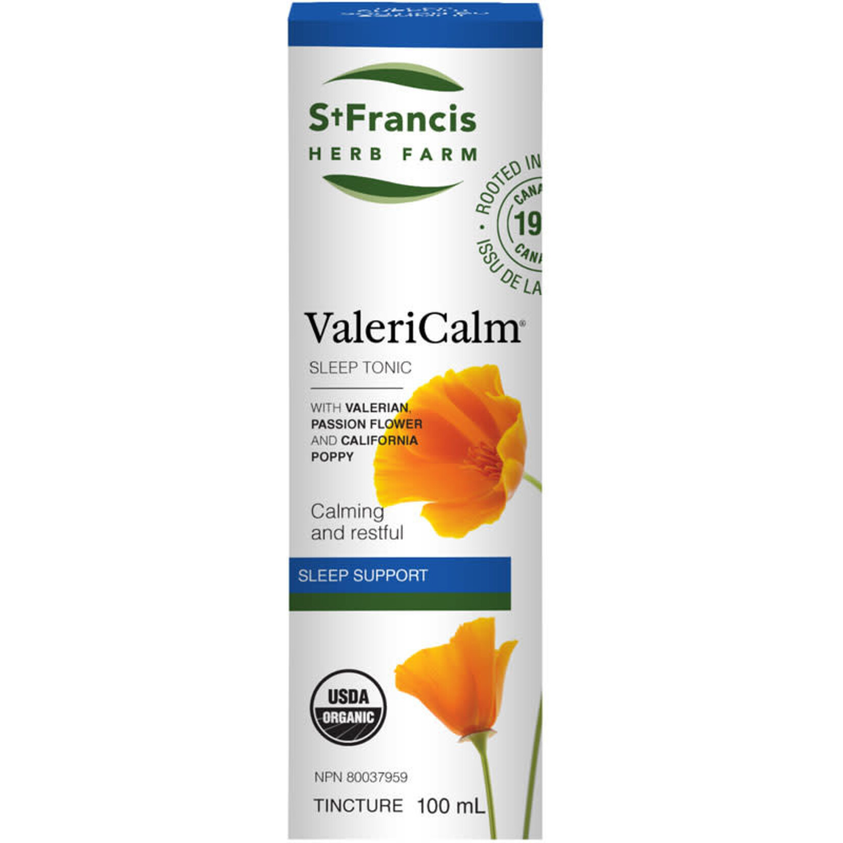 ST FRANCIS ST FRANCIS VALERICALM TINCTURE 100ML